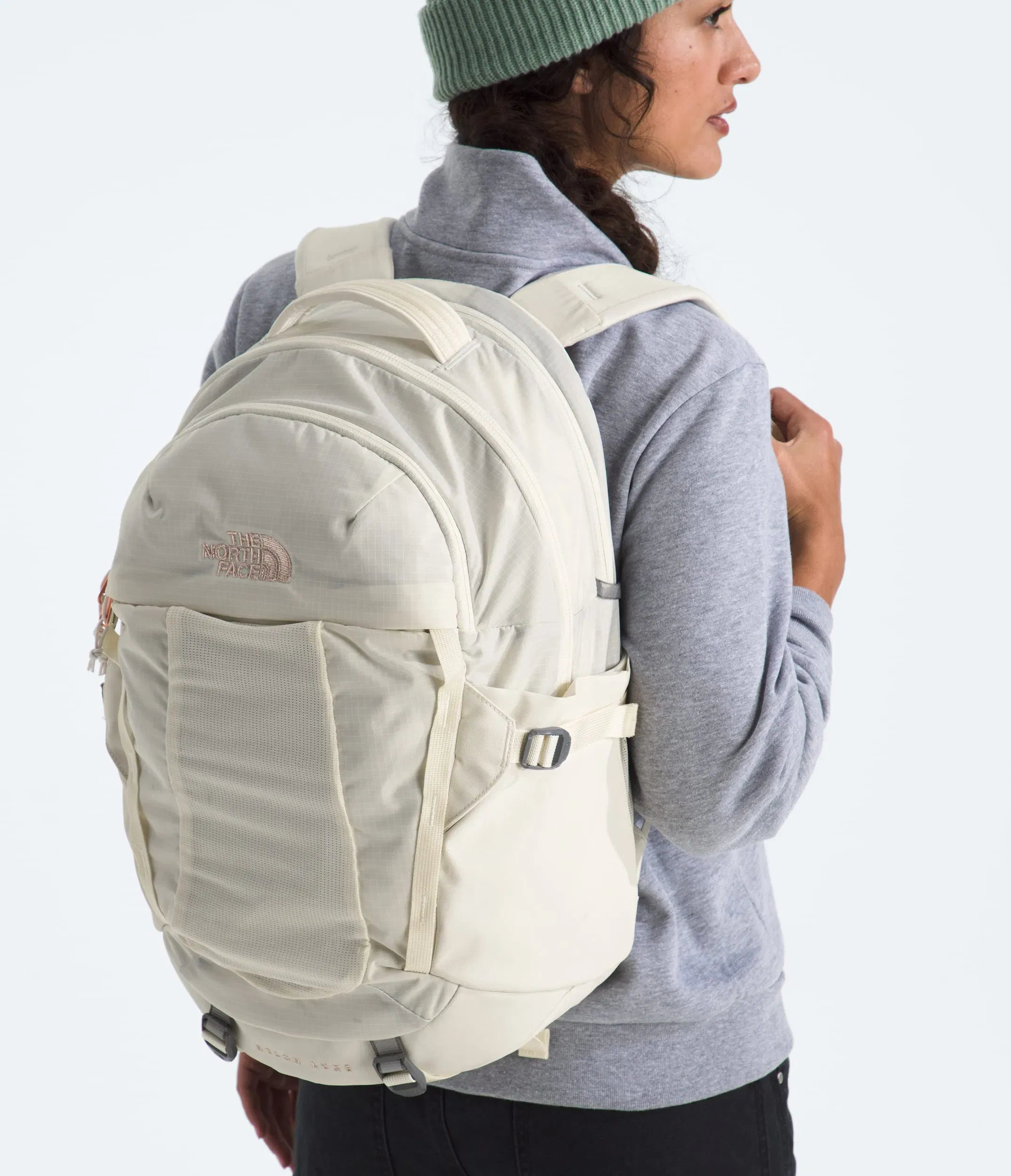 The North Face Women’s Recon Luxe Backpack White Dune
