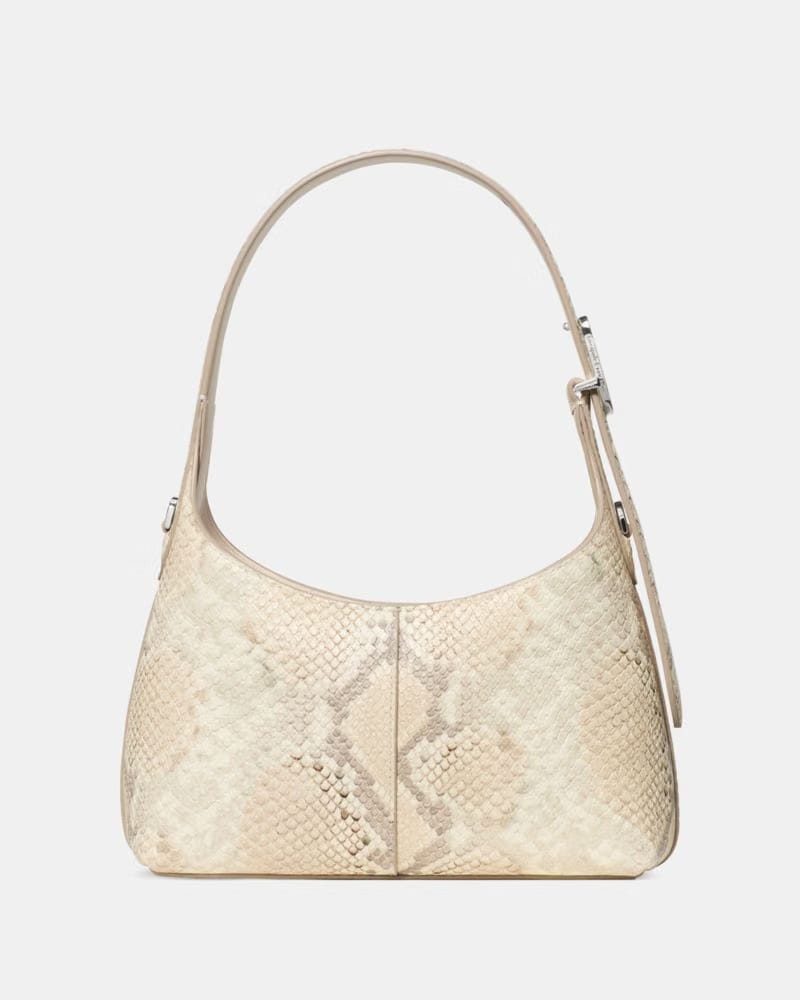 KateSpade 454 Snake Embossed Mini Crossbody Bag Natural Multi