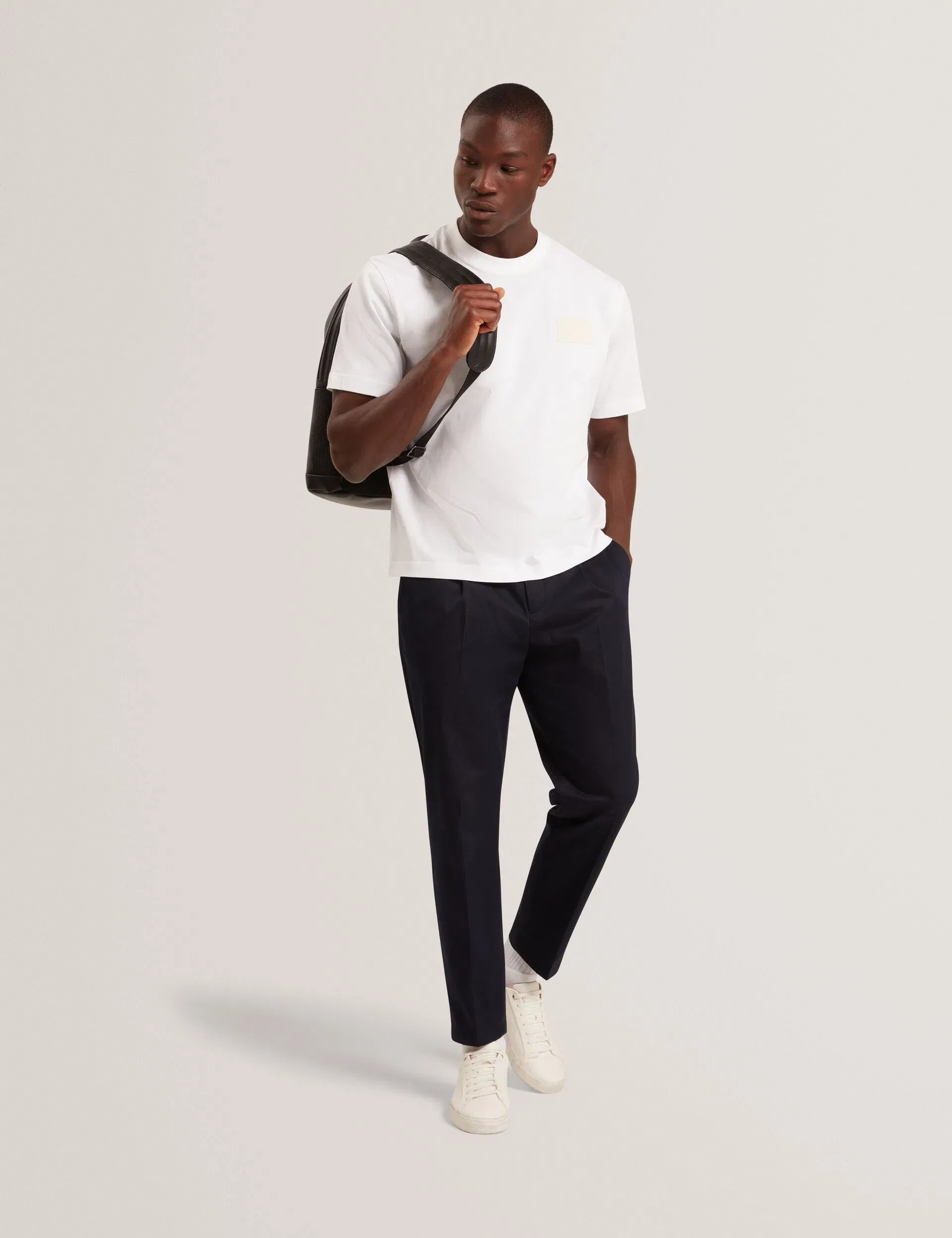 Ted Baker Lucka Tb Branded Heavy Weight T-Shirt