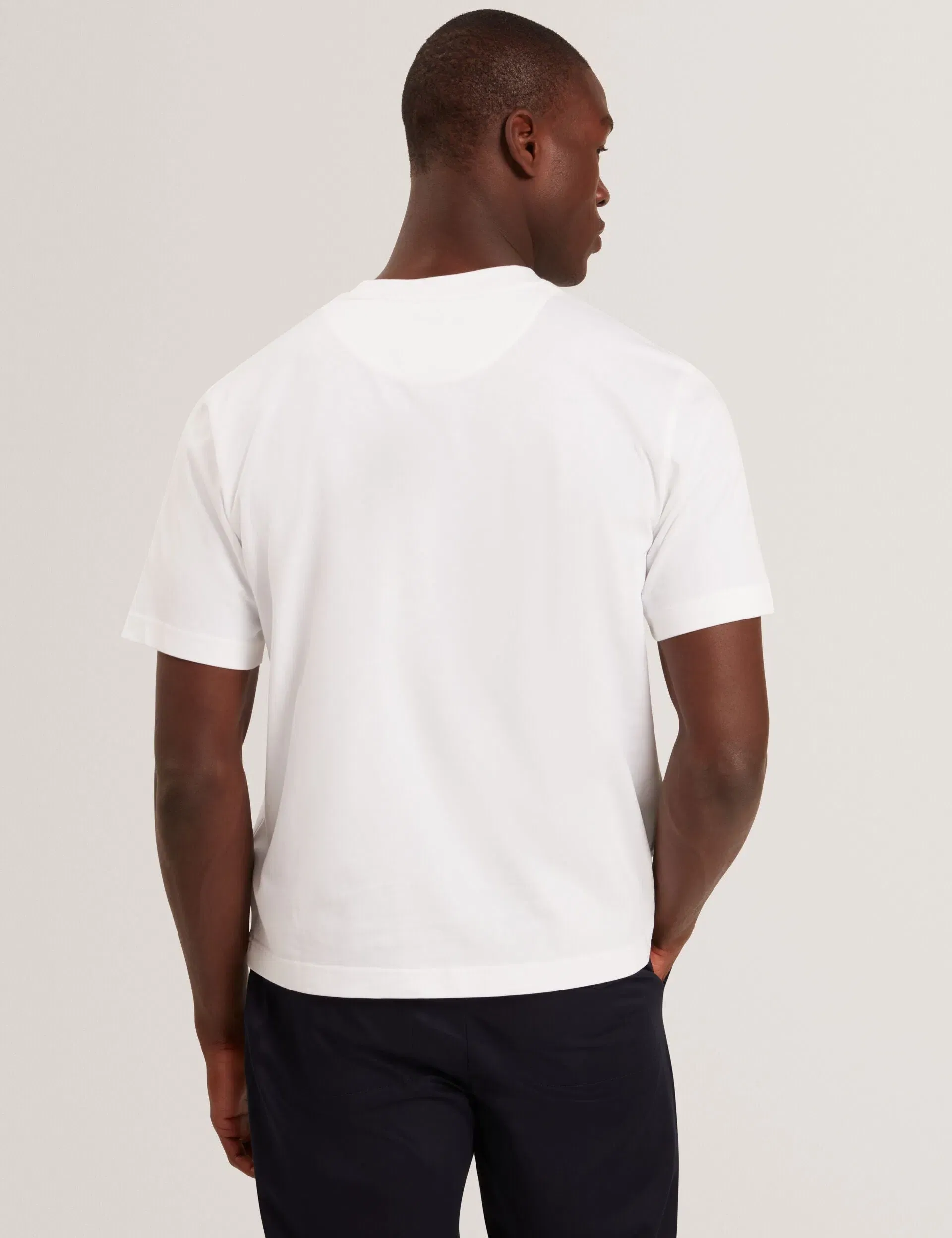 Ted Baker Lucka Tb Branded Heavy Weight T-Shirt