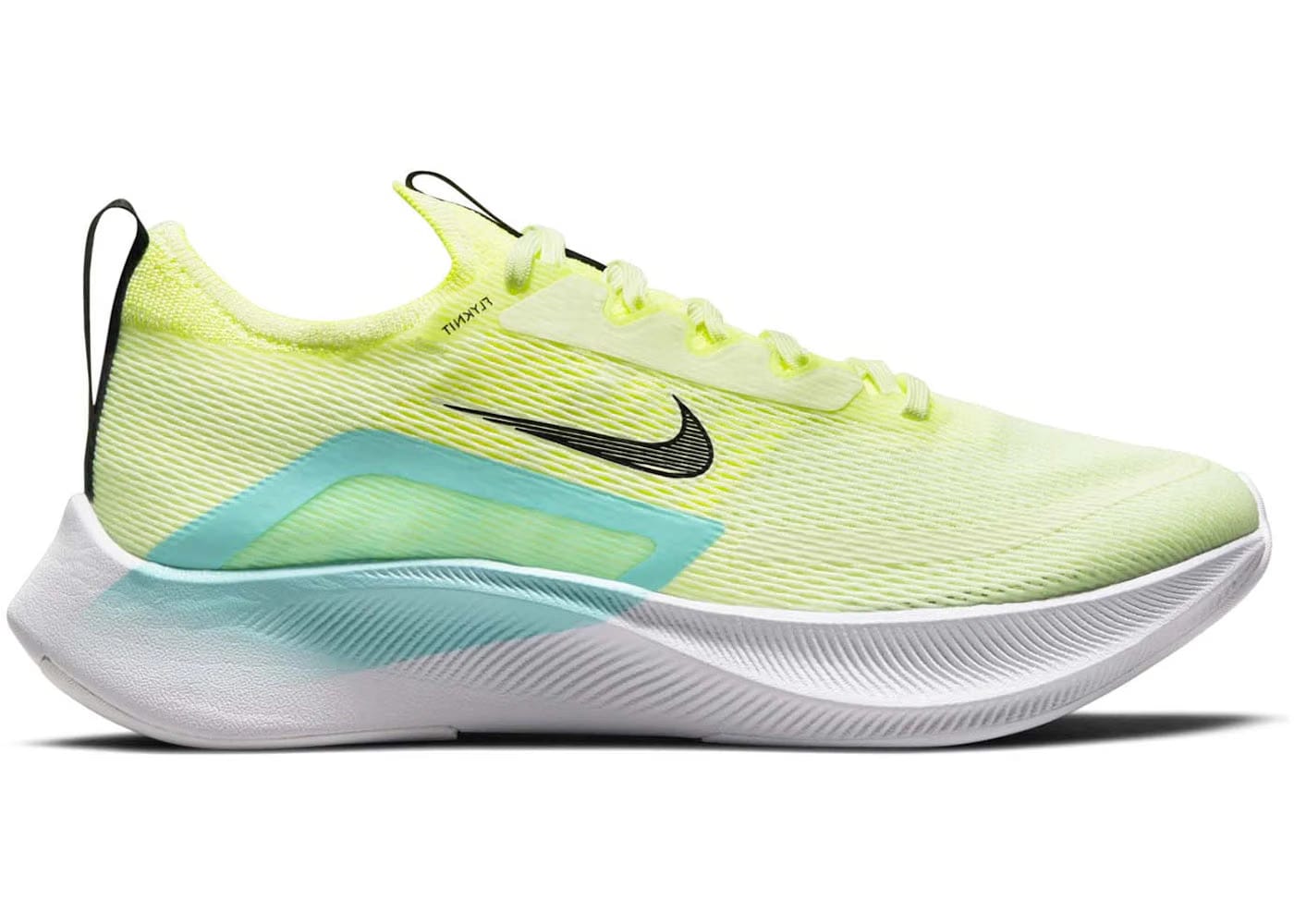Nike Zoom Fly 4 Barely Volt Dynamic Turquoise Womens