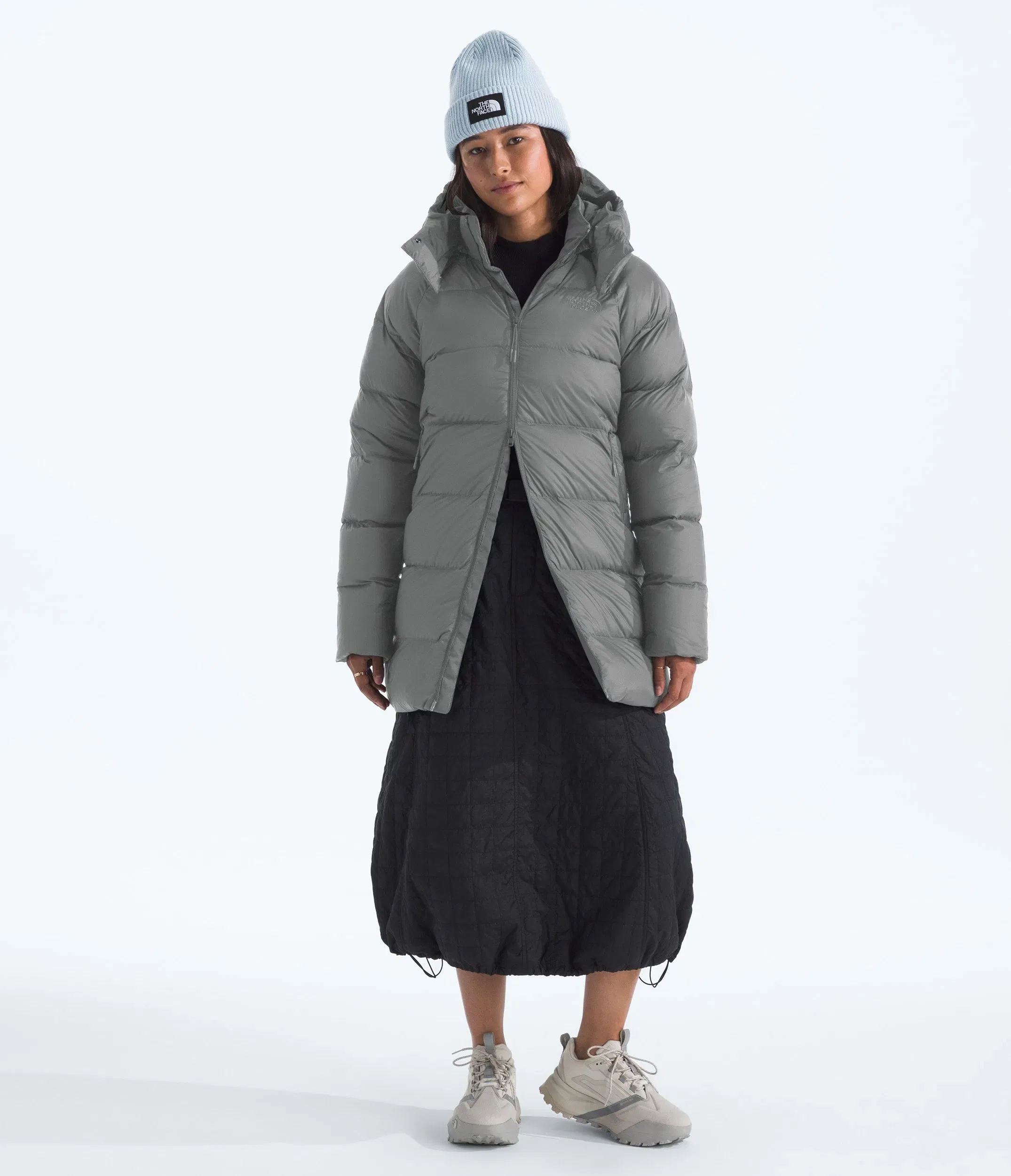The North Face Women’s Hydrenalite™ City Down Hooded Parka Smoked Pearl