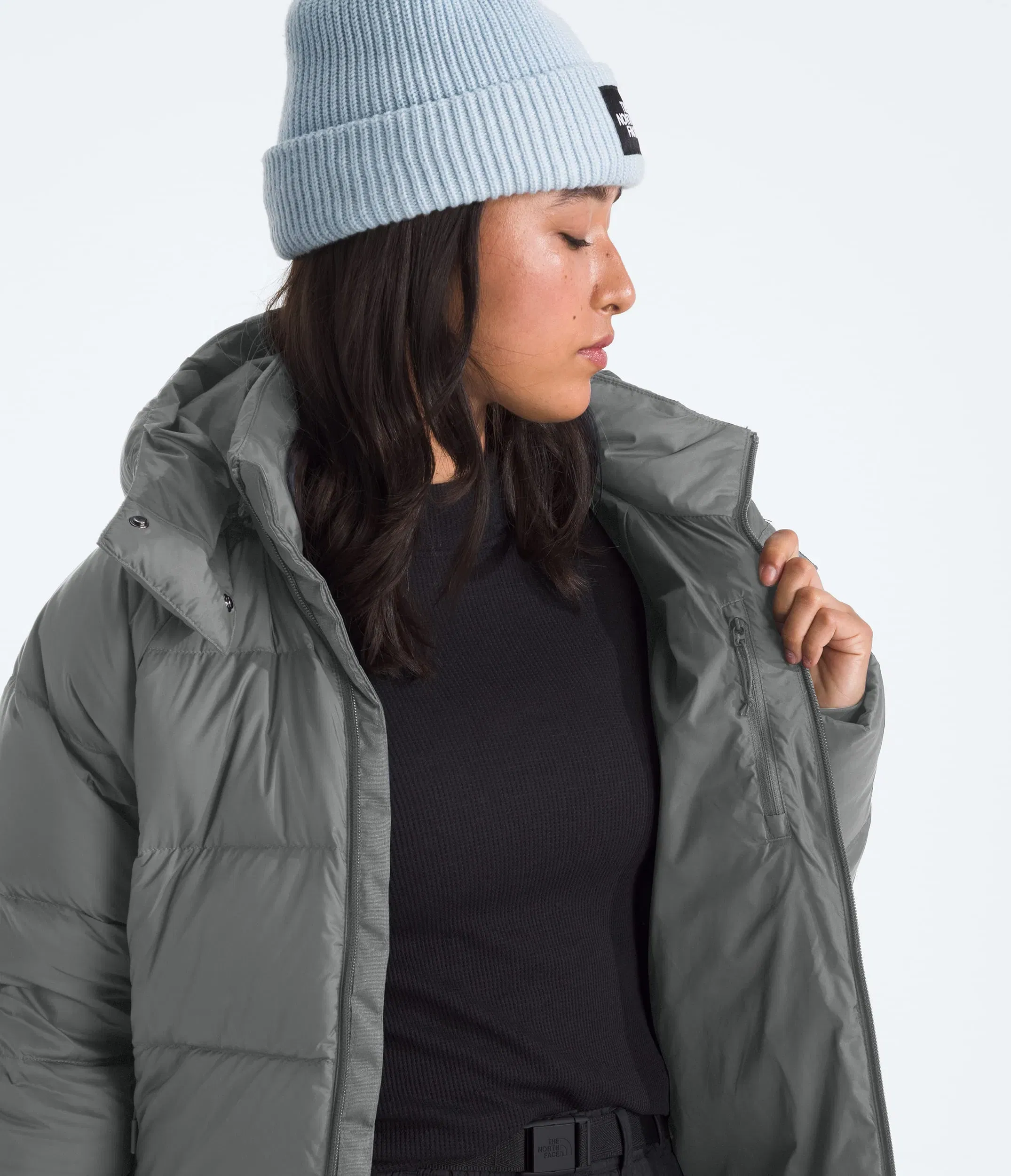 The North Face Women’s Hydrenalite™ City Down Hooded Parka Smoked Pearl