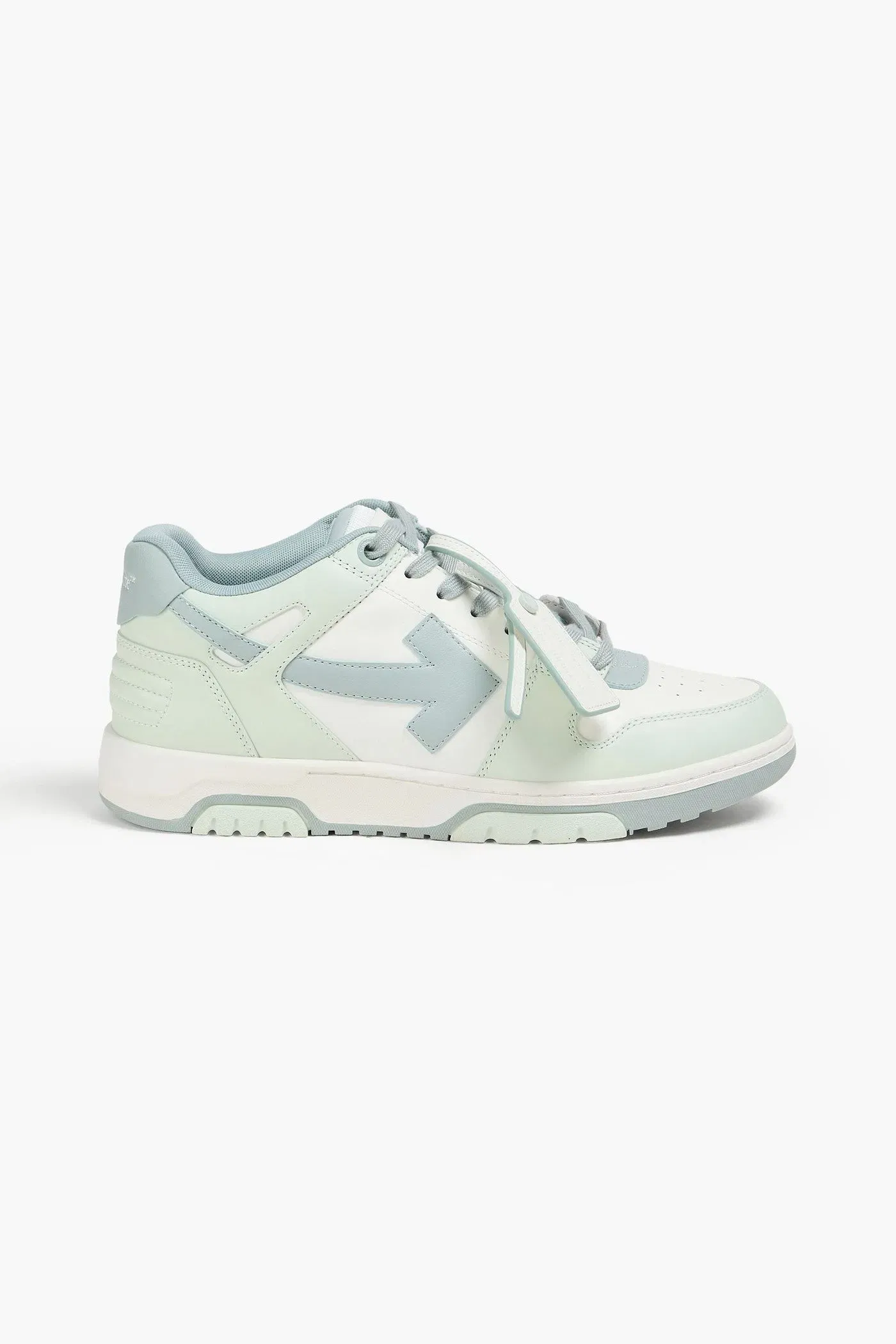 Off-White Out Of Office Leather Sneakers Mint