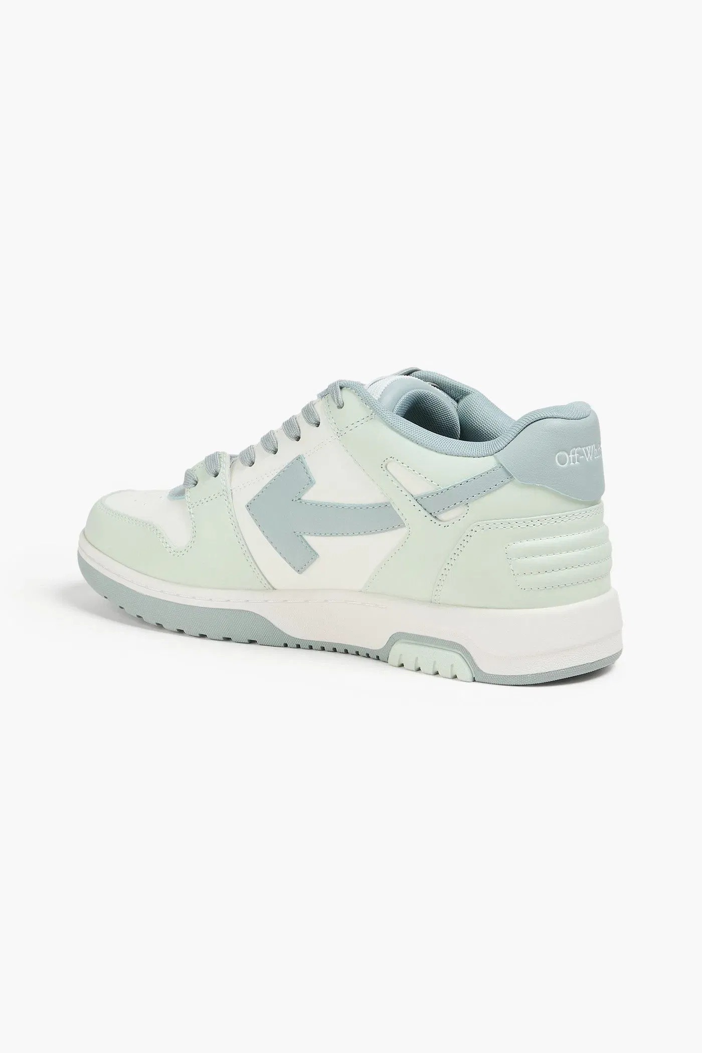 Off-White Out Of Office Leather Sneakers Mint