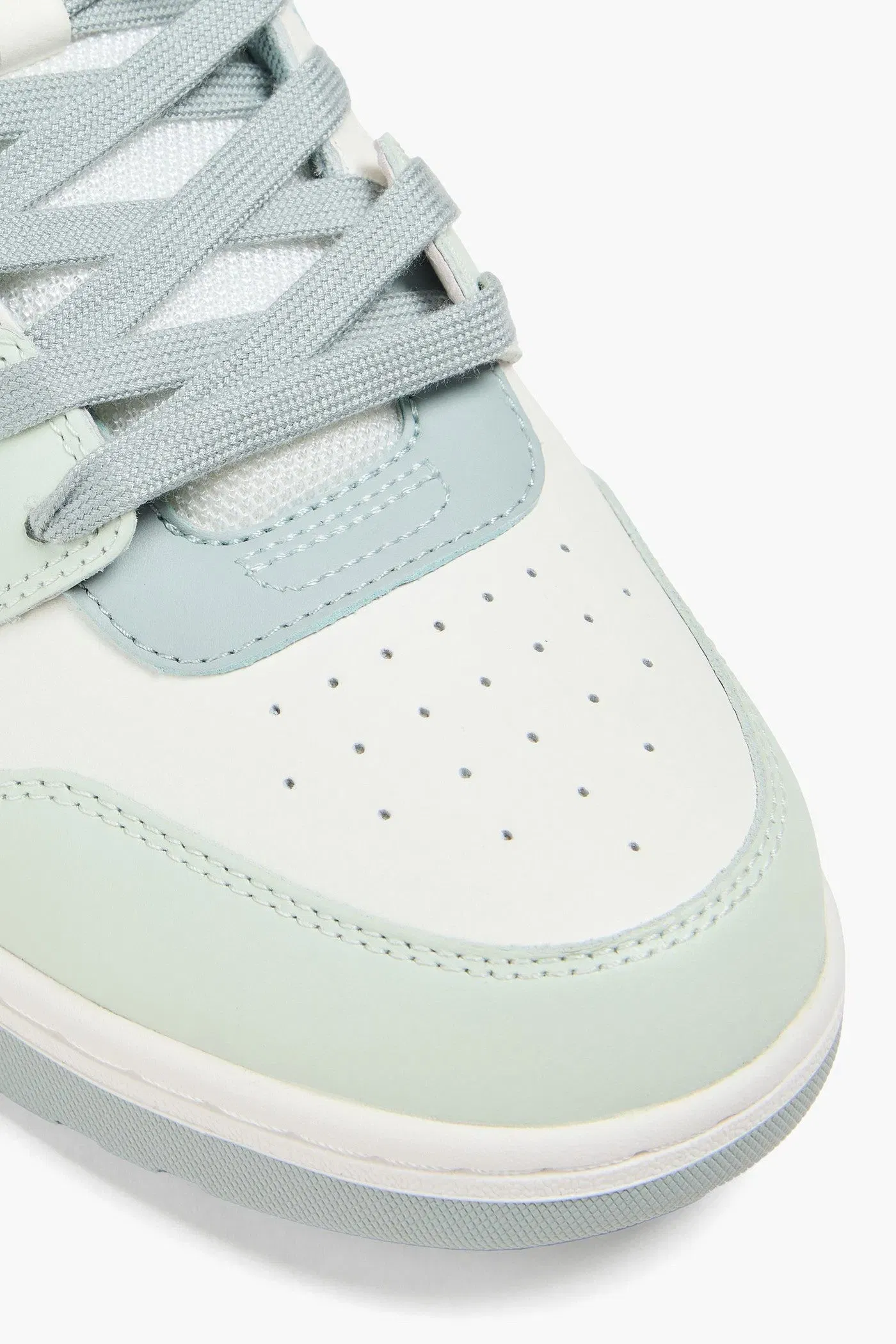 Off-White Out Of Office Leather Sneakers Mint