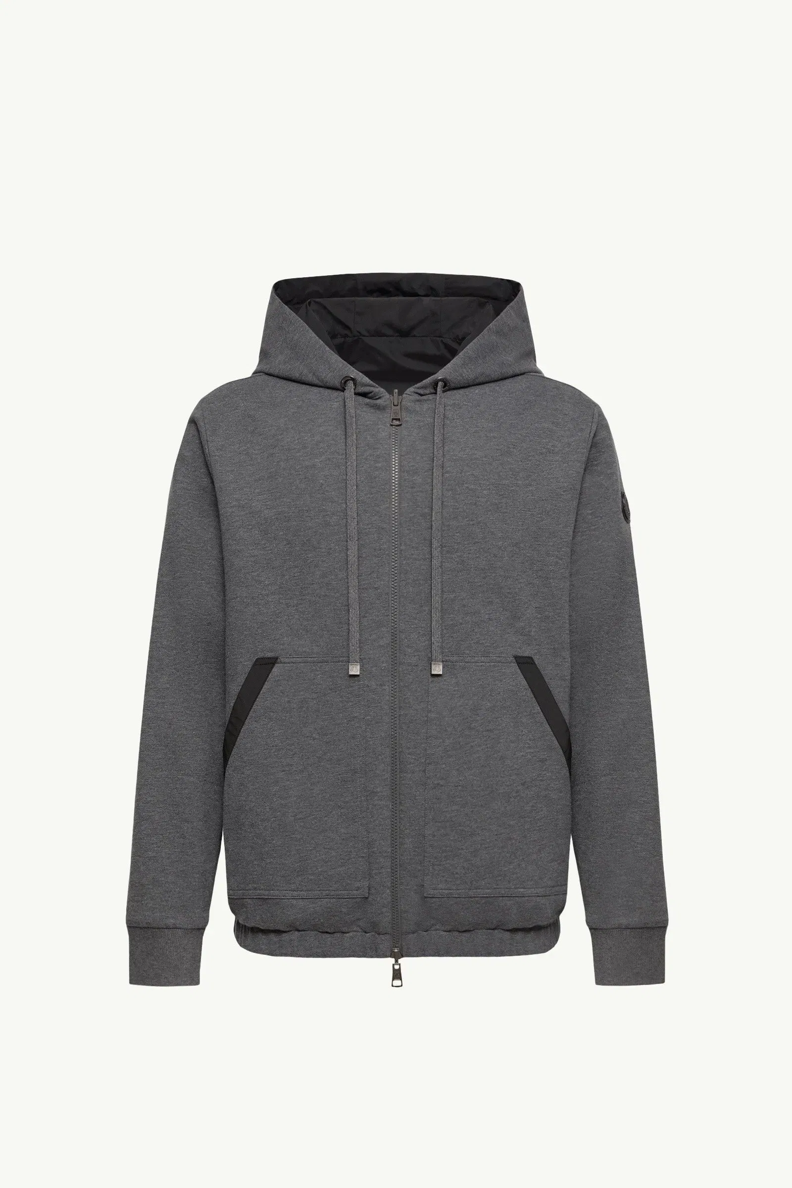 Moncler Reversible Zip-Up Hoodie Dark Grey Dark Grey