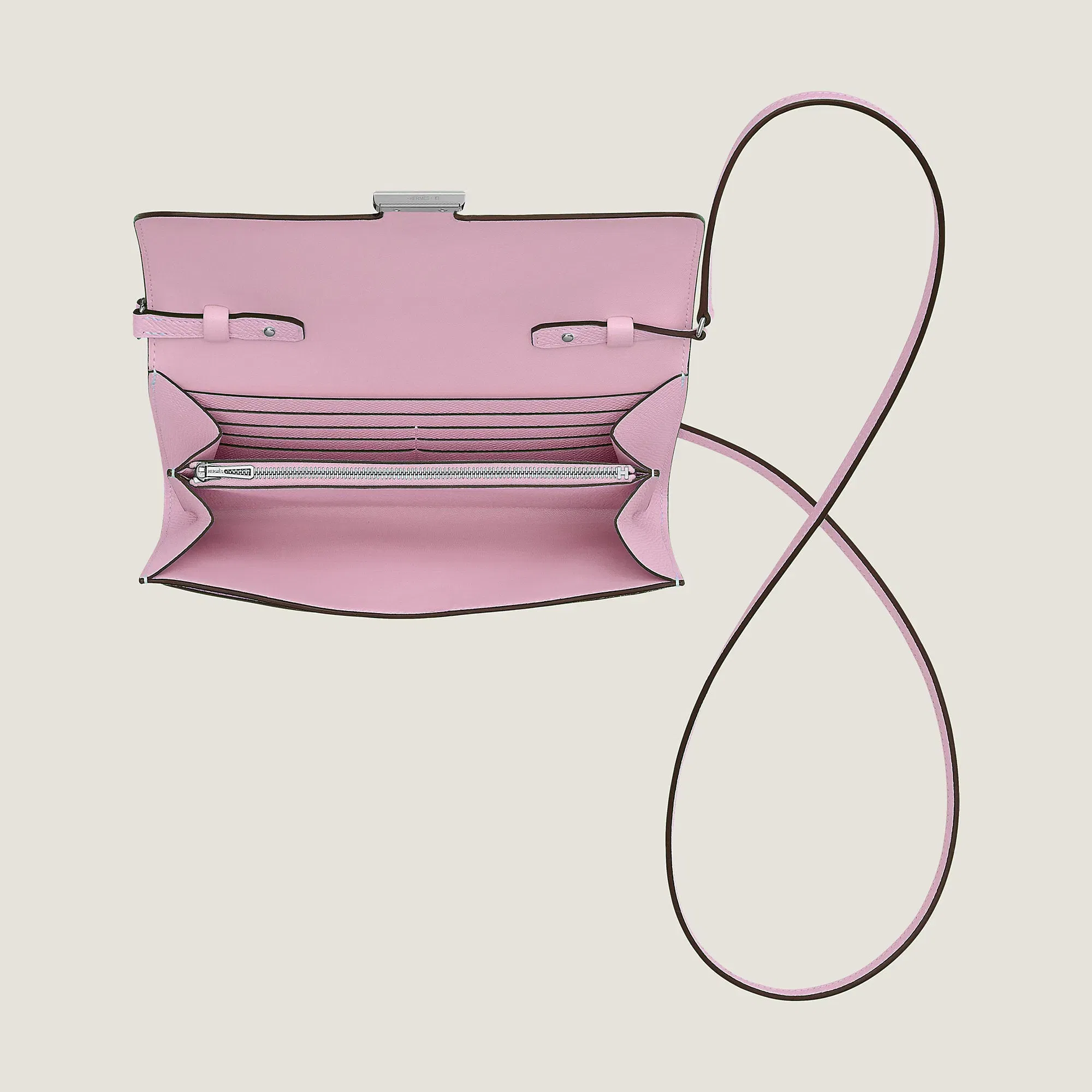 Hermes Constance To Go Wallet Bleu Thalassa