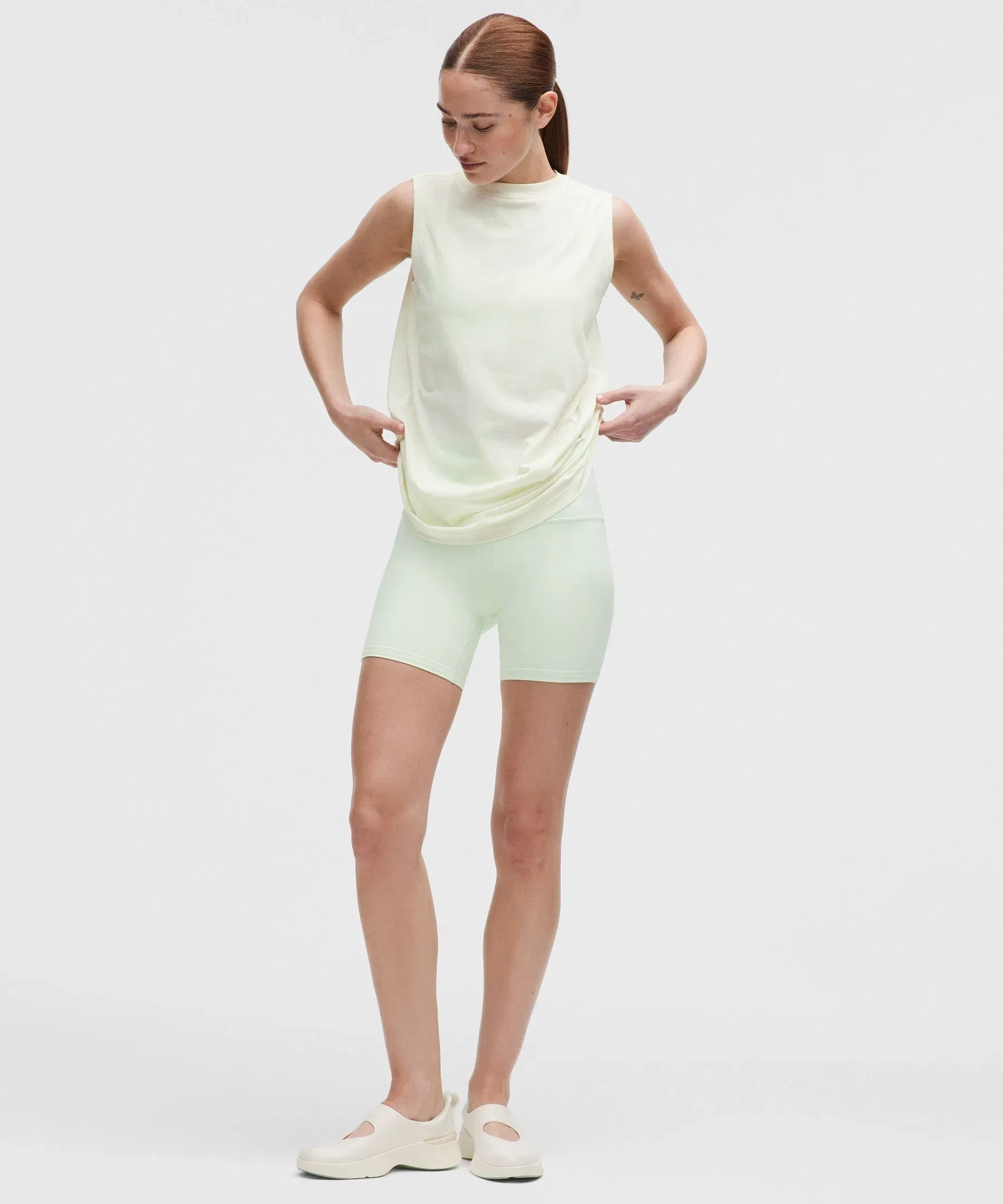 Lululemon Women's All Yours Organic Cotton Tank Top *Wash