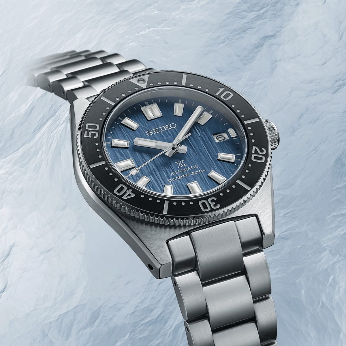 Seiko Prospex Glacier Save The Ocean 1965 Re-Interpretation - Blue - SPB297J1