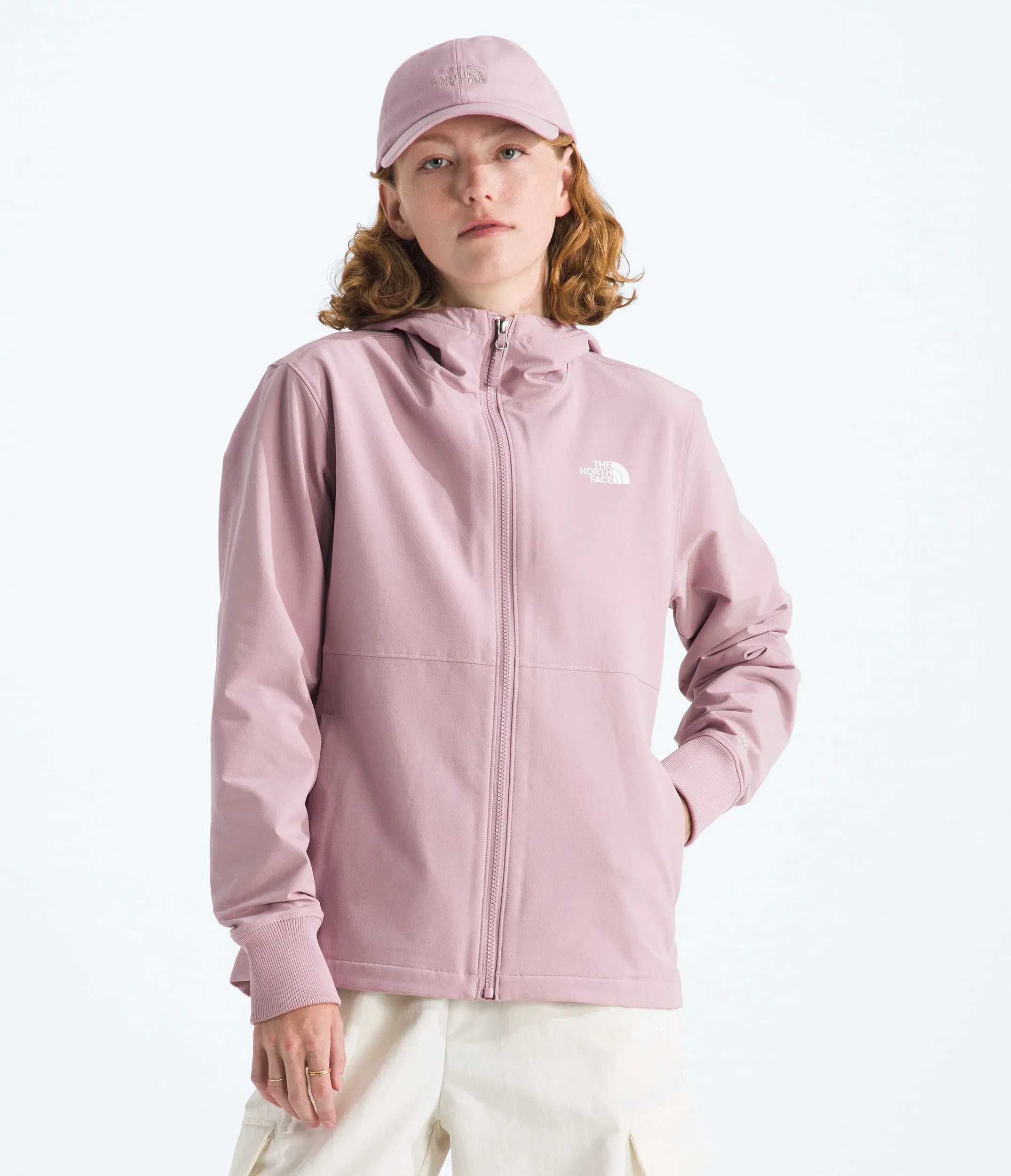 The North Face Women’s Shelbe Raschel Hoodie Metal Pink