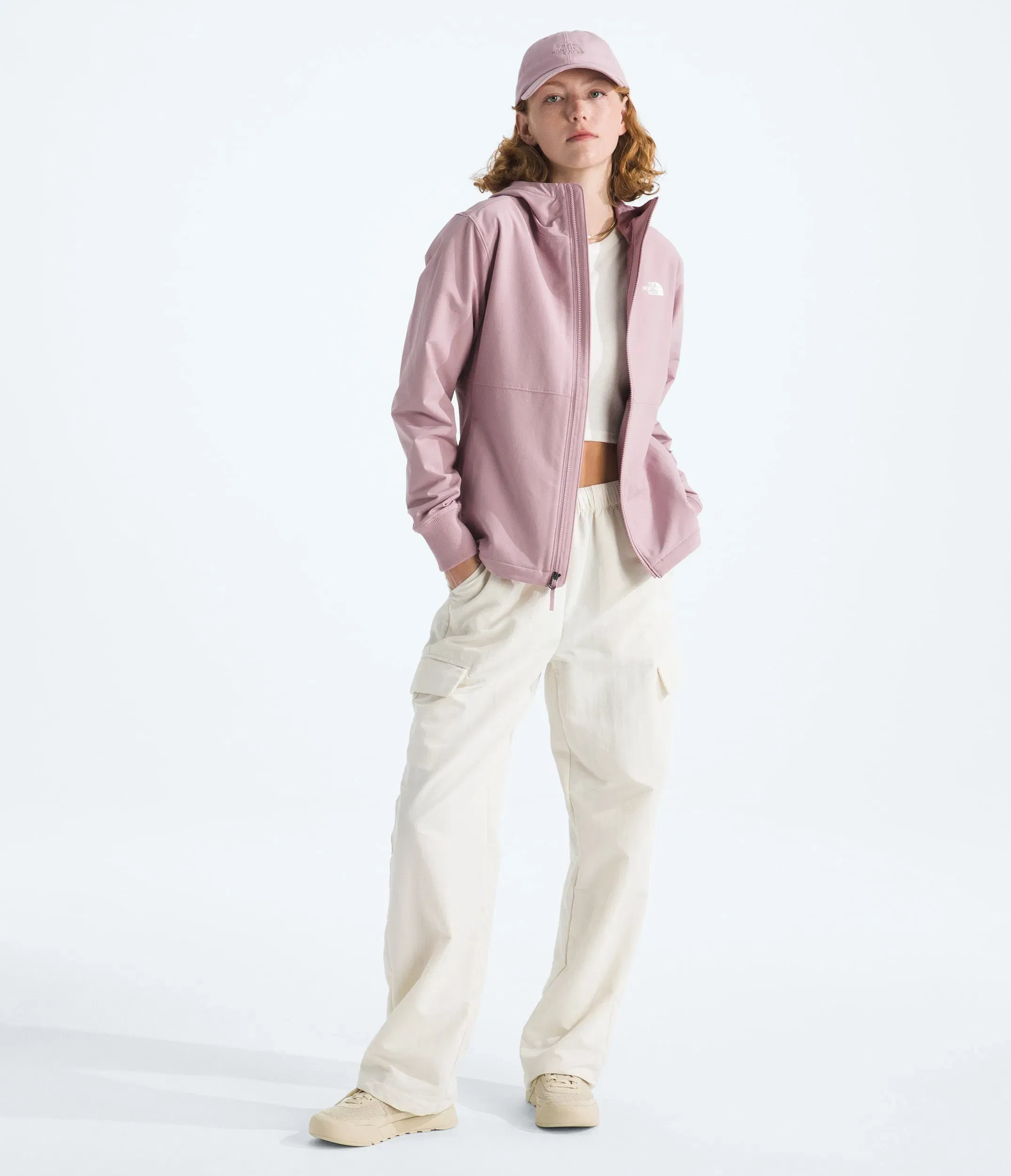 The North Face Women’s Shelbe Raschel Hoodie Metal Pink