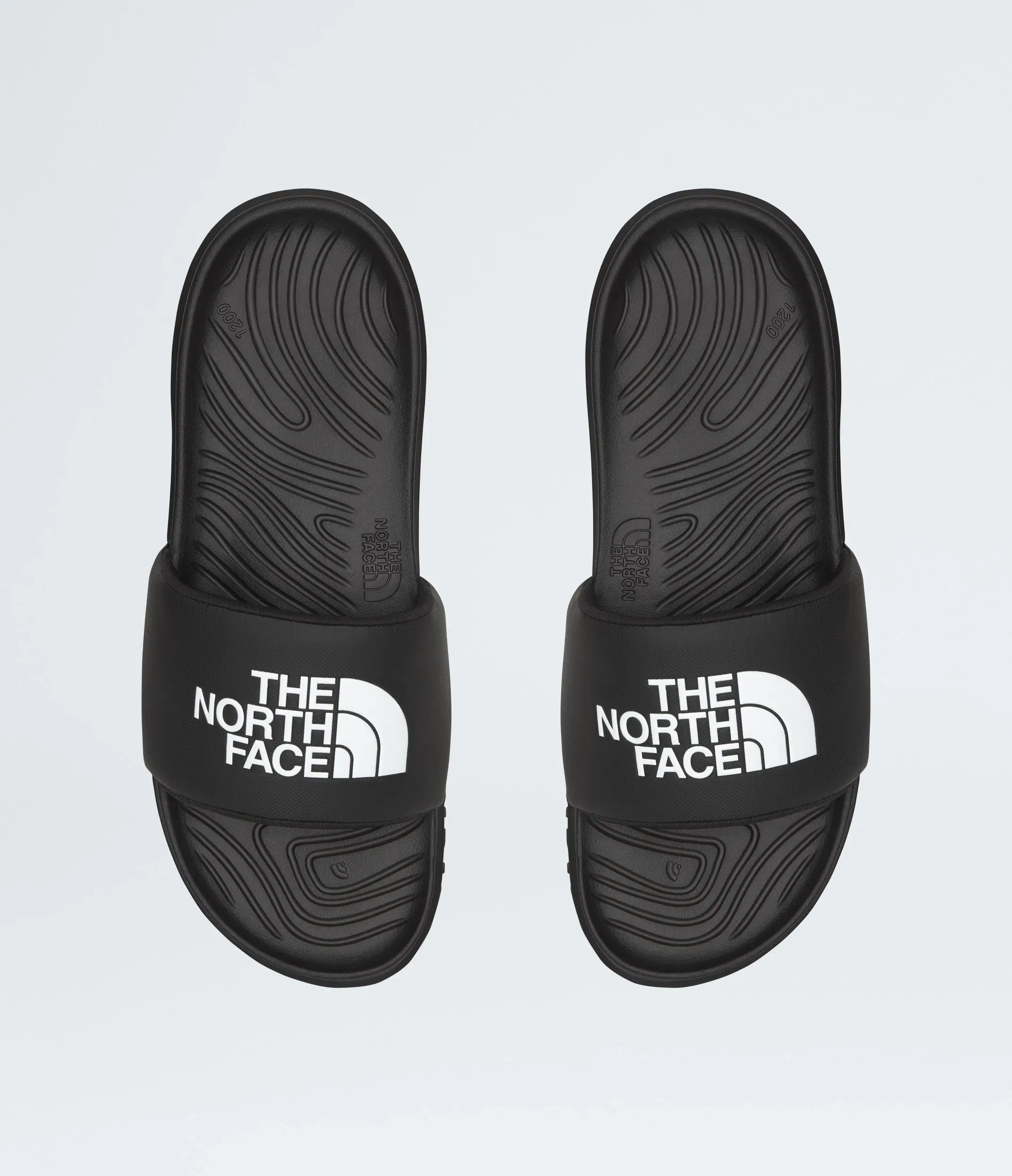 The North Face Mens Never Stop Cush Slides Tnf Black Tnf Black