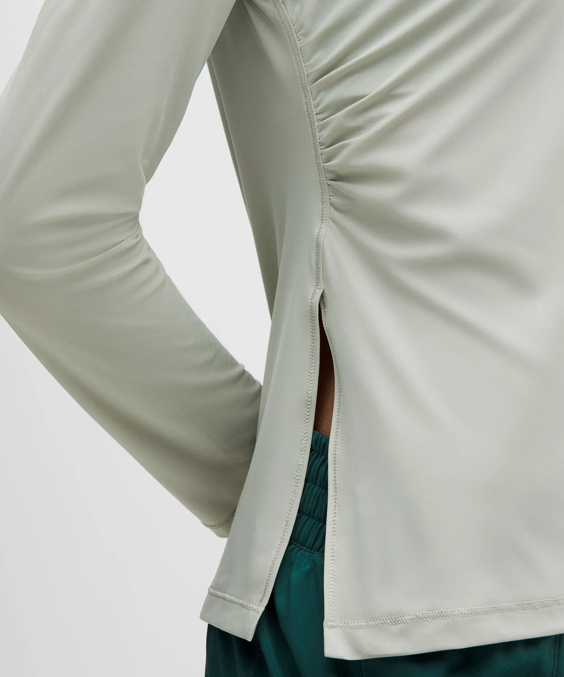 Lululemon Women's UV-Protective Side Ruched Running Long Sleeve