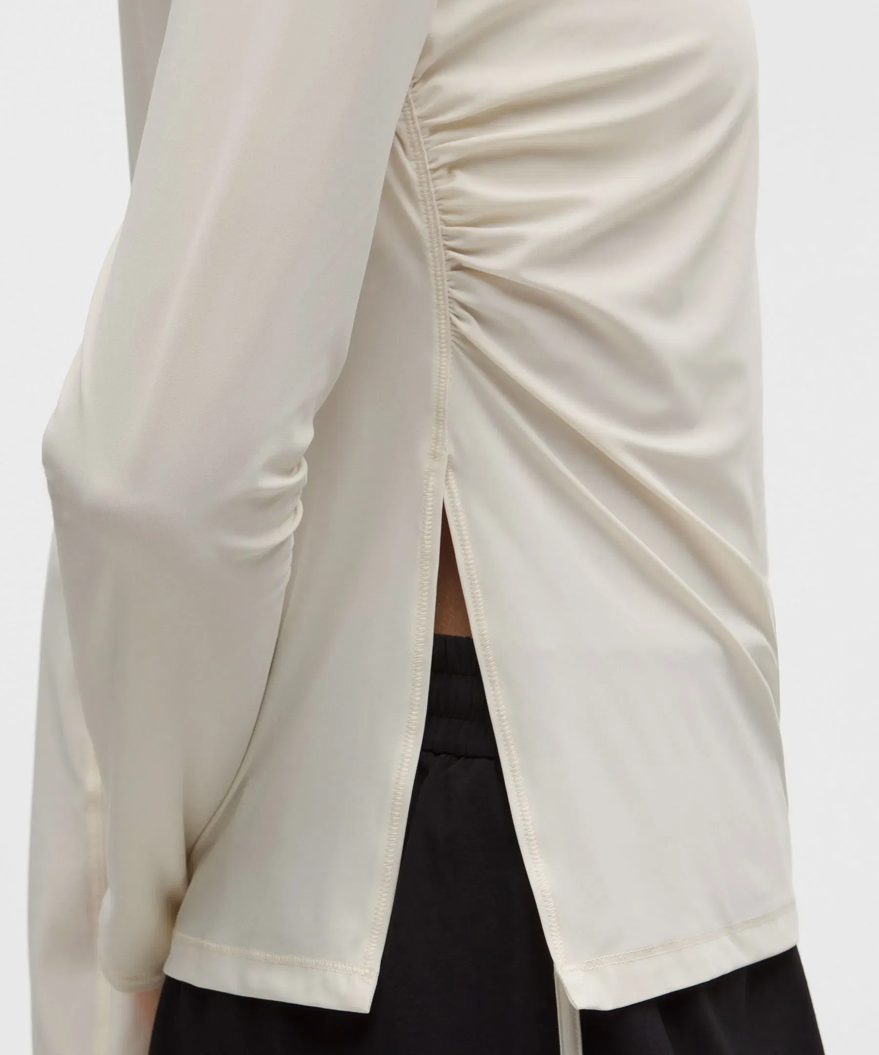 Lululemon Women's UV-Protective Side Ruched Running Long Sleeve