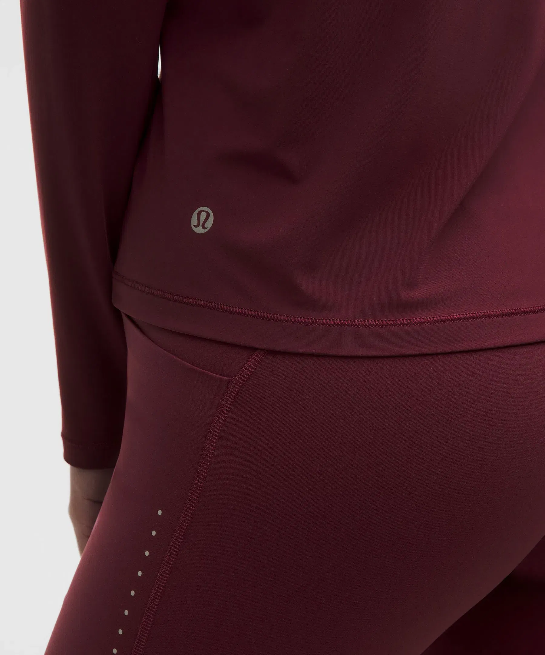 Lululemon Women's UV-Protective Side Ruched Running Long Sleeve