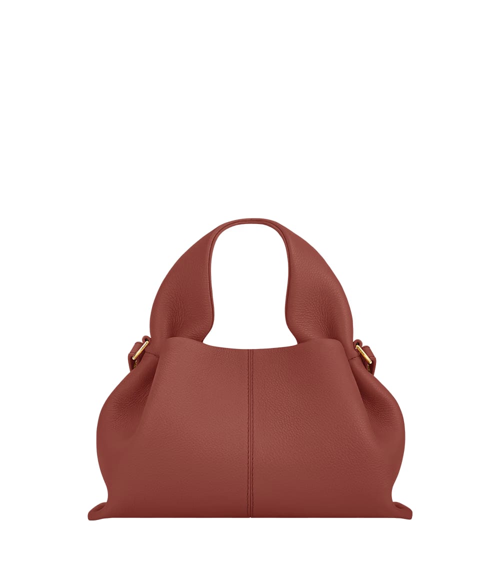 Polene Numero Neuf Mini Textured Terracotta