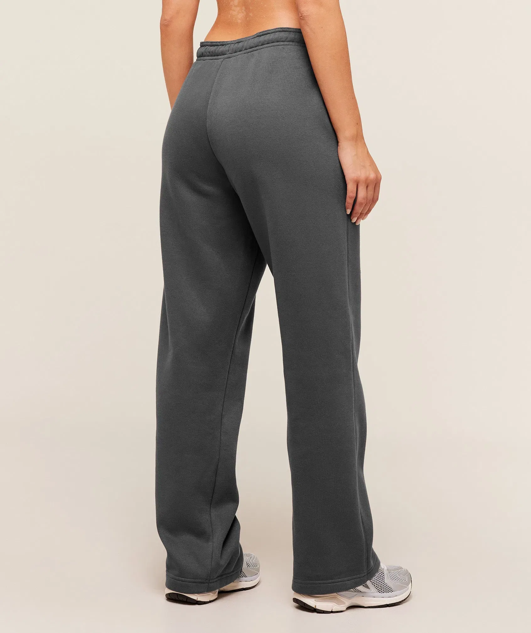 Women's Gymshark Cosy Luxe Straight Leg Regular Joggers Grey