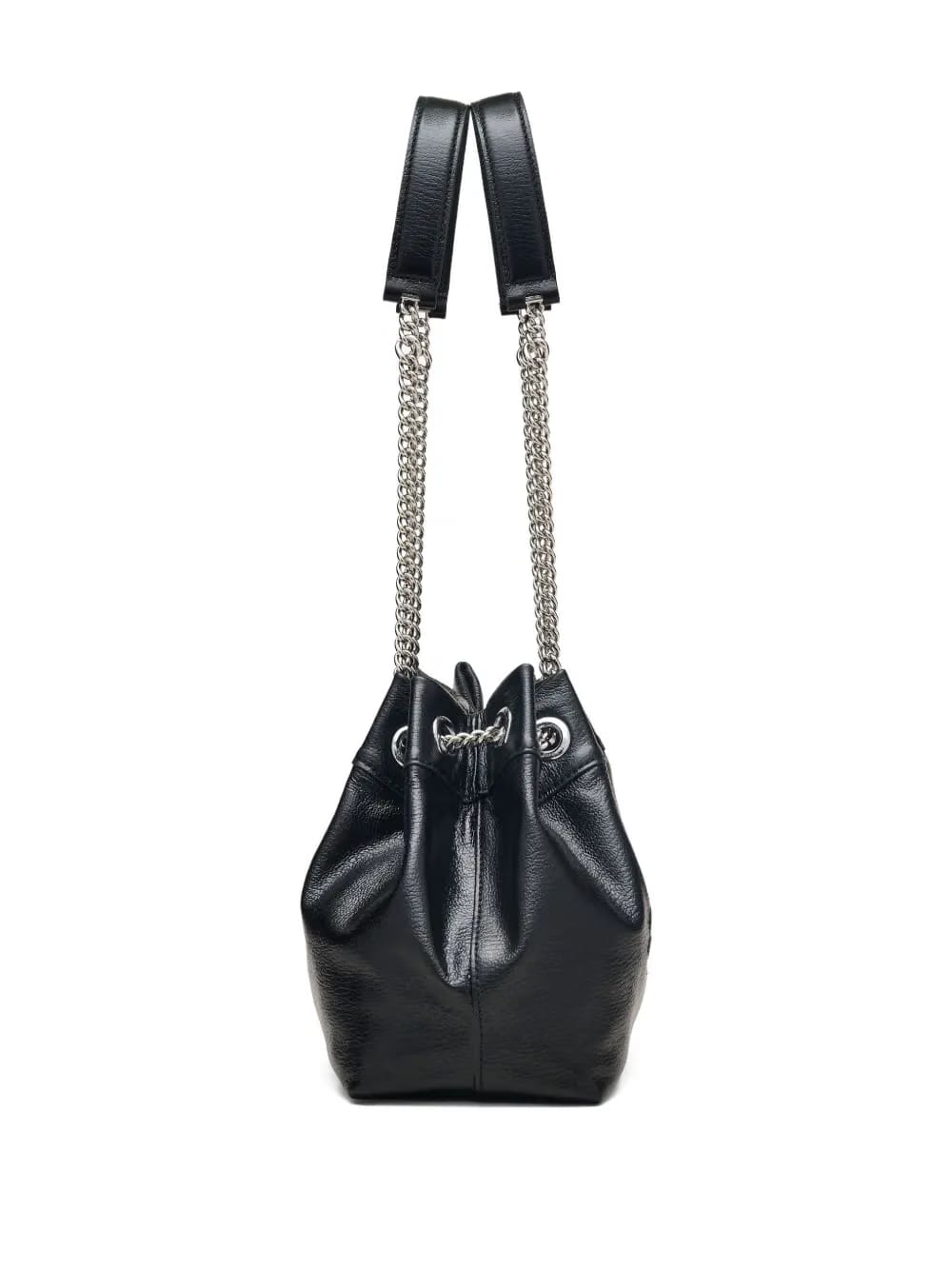 The Leather Chain Sack bag