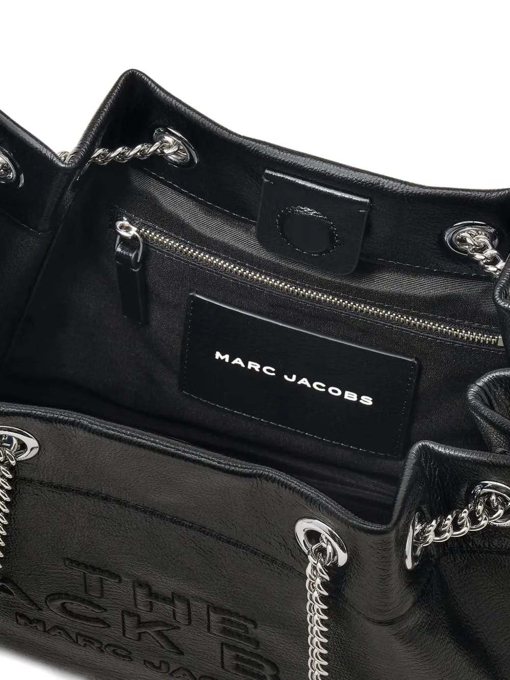 The Leather Chain Sack bag