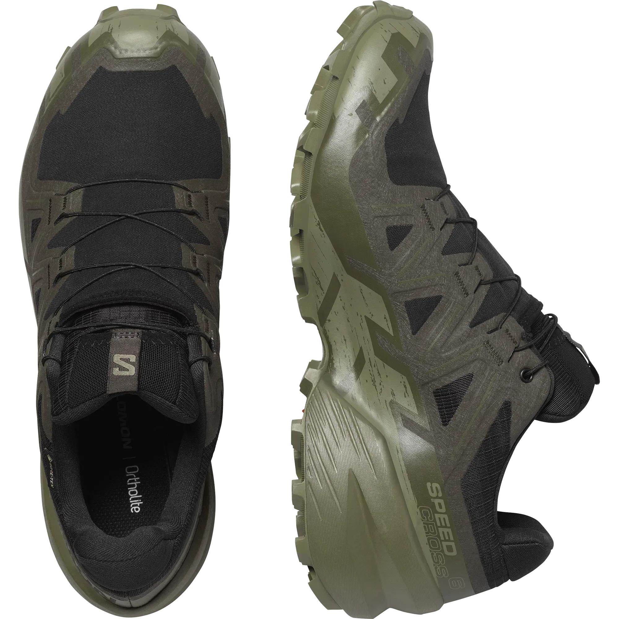 Salomon Speedcross 6 Gore-Tex Trail Running Shoes Black