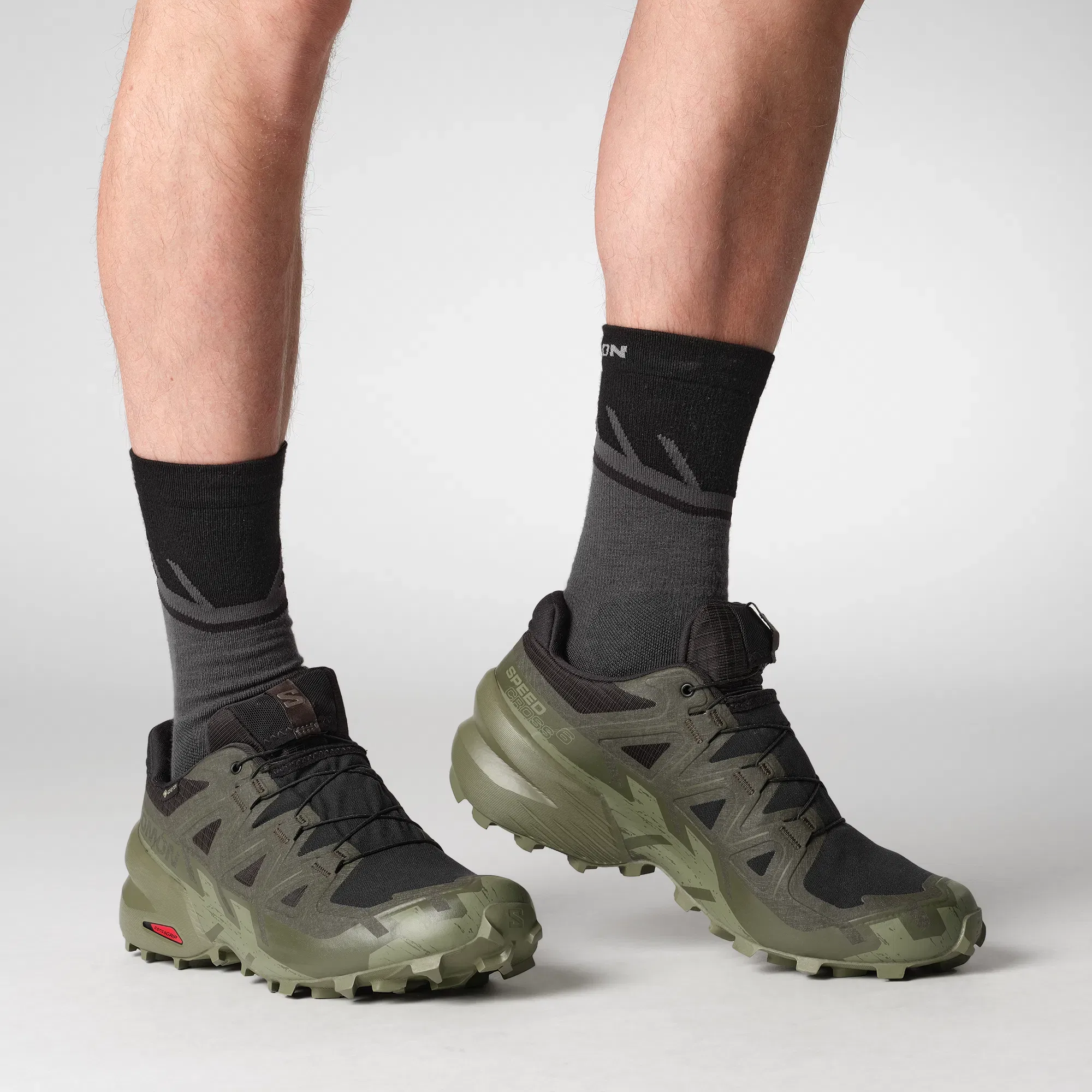 Salomon Speedcross 6 Gore-Tex Trail Running Shoes Black