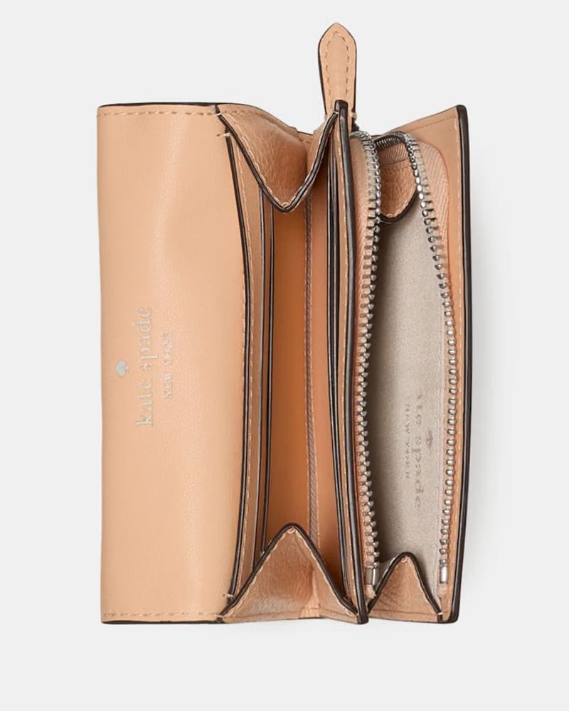 KateSpade Kayla Small L Zip Wallet Citrus Glaze