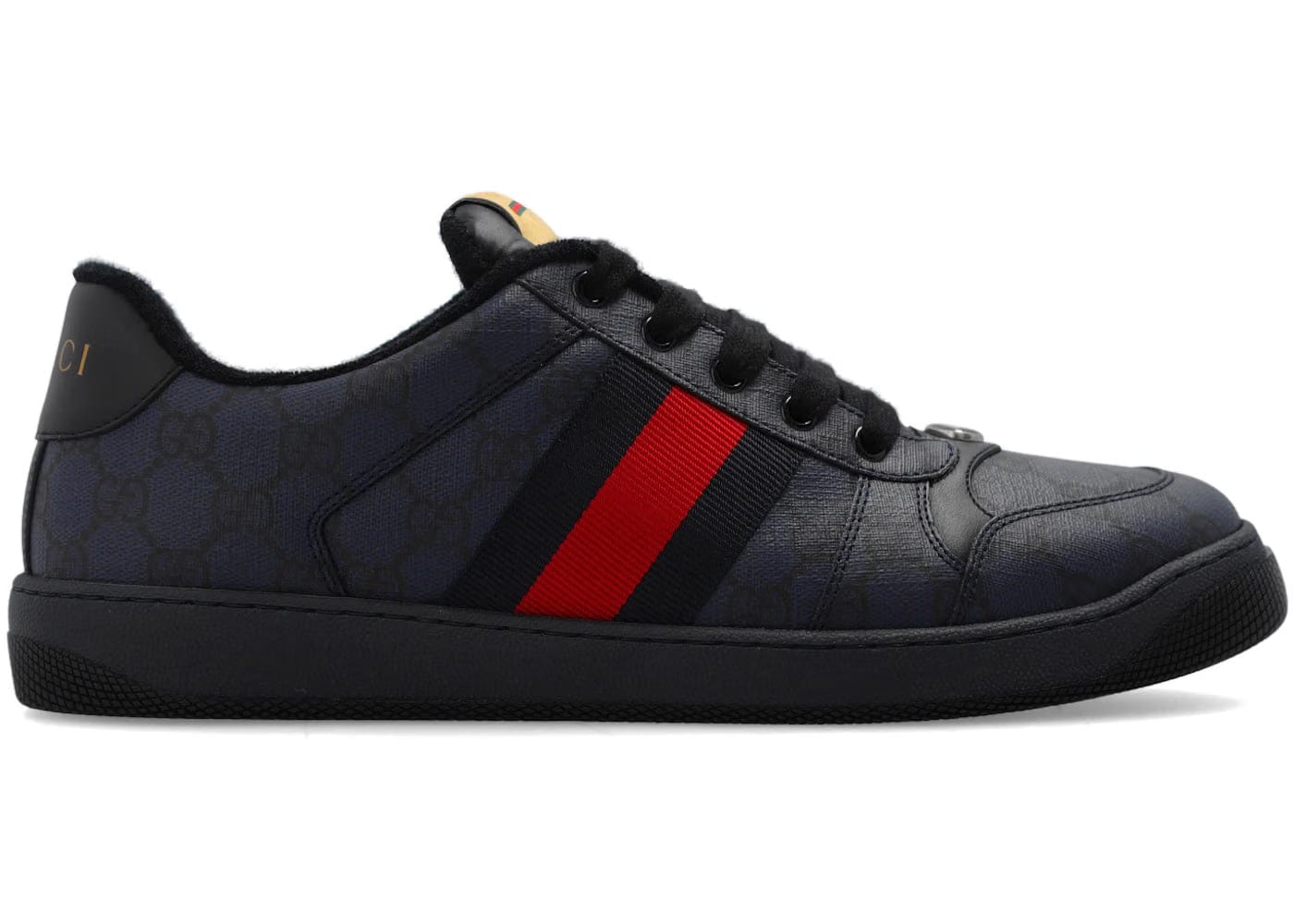 Gucci Screener Gg Supreme Dark Blue Red