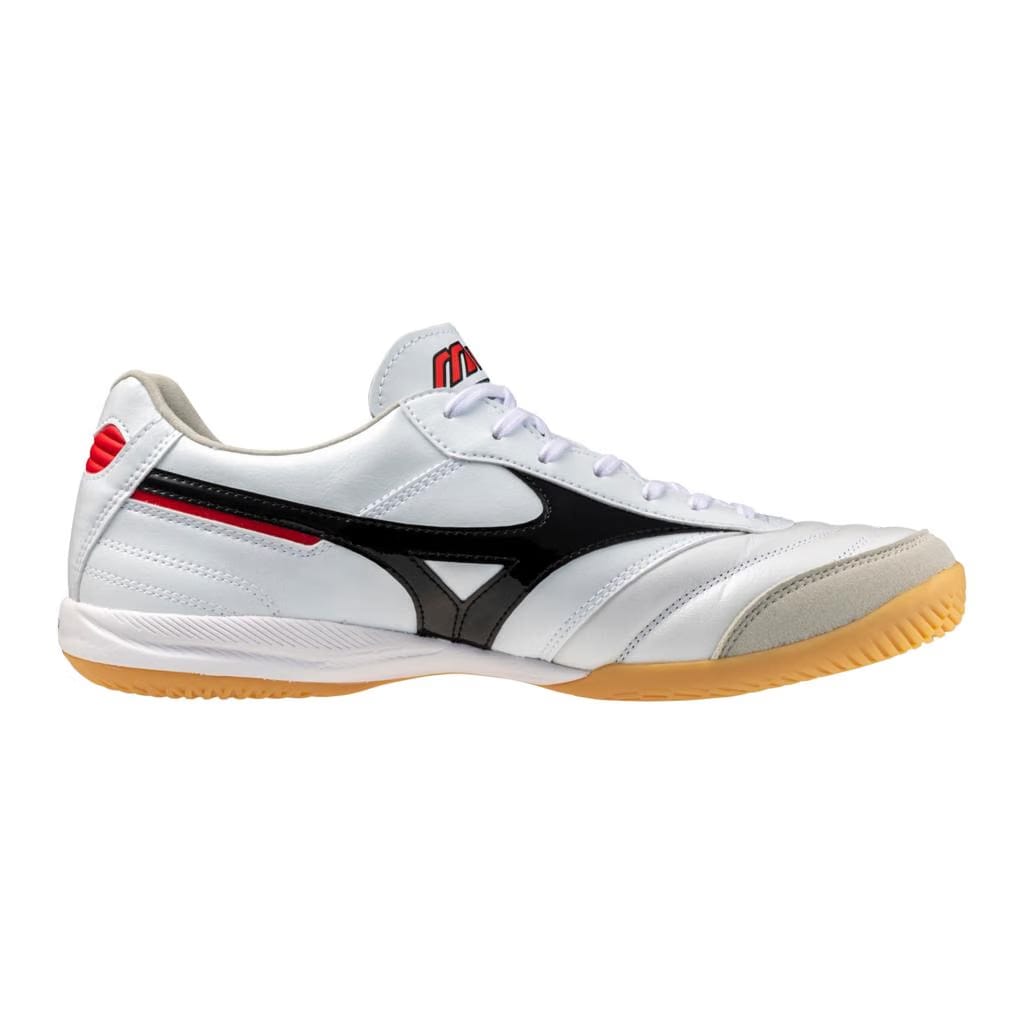 Mizuno Morelia Sala Elite Indoor Soccer Shoe White Black