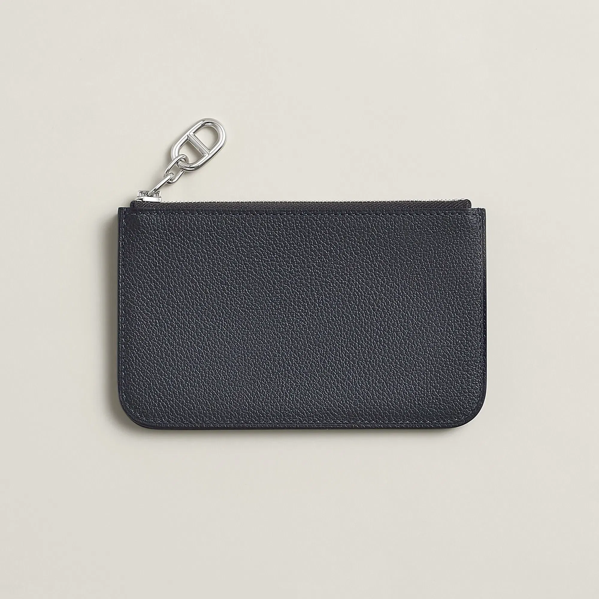Hermes Zipengo Chaine D'Ancre Card Holder Bton
