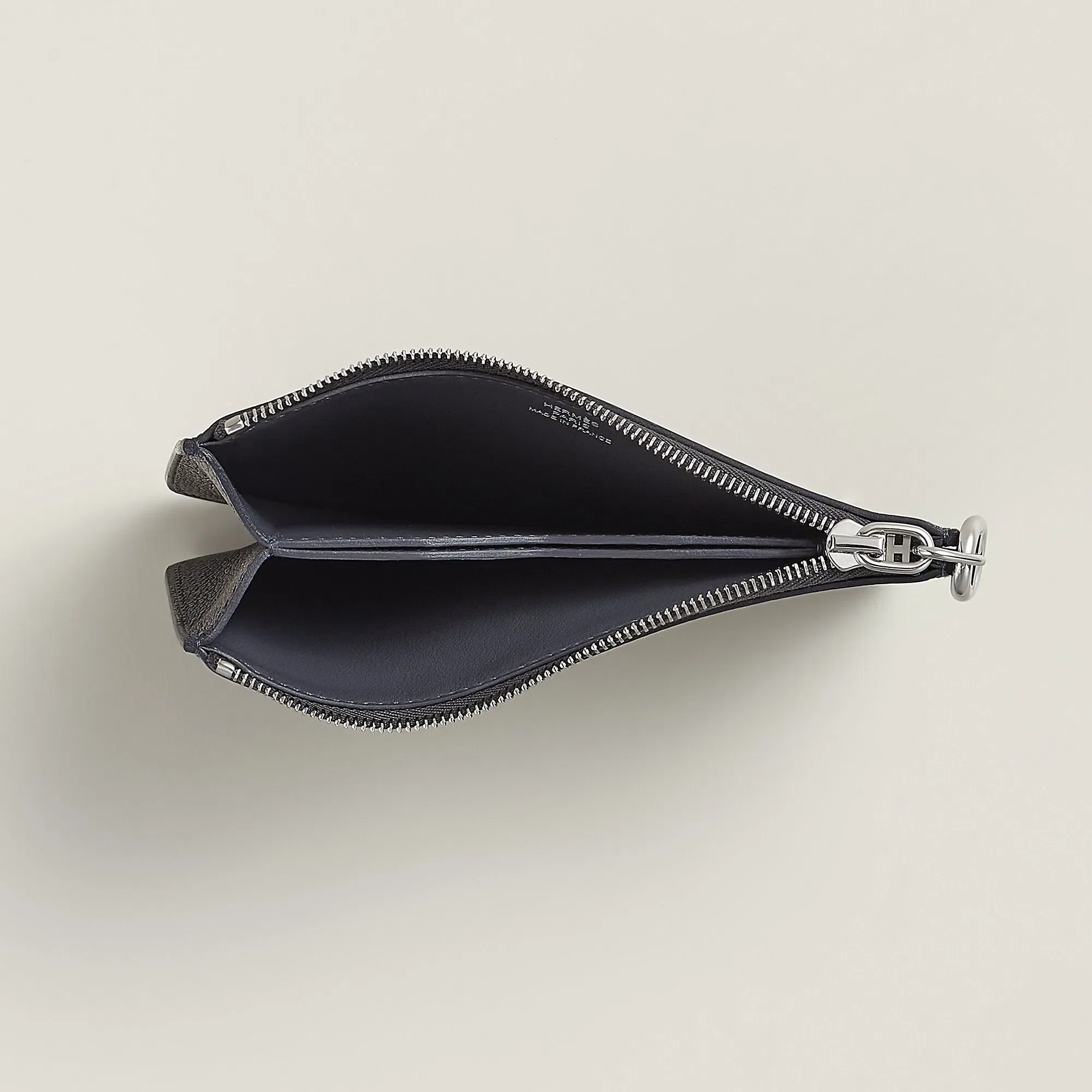 Hermes Zipengo Chaine D'Ancre Card Holder Bton