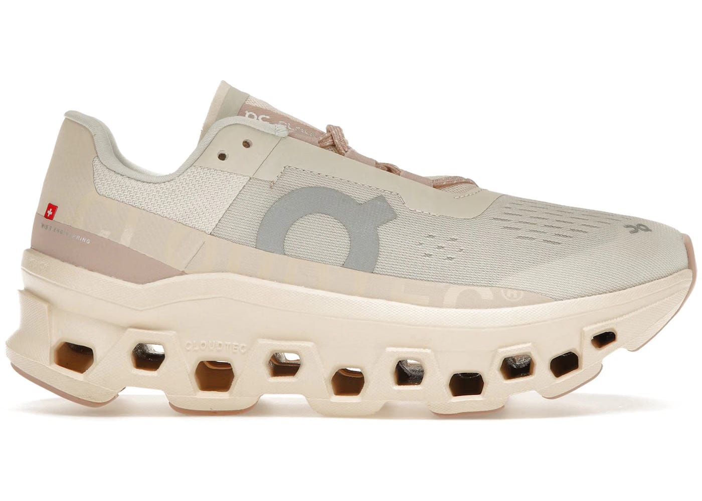 On Running Cloudmonster Moon Fawn Womens