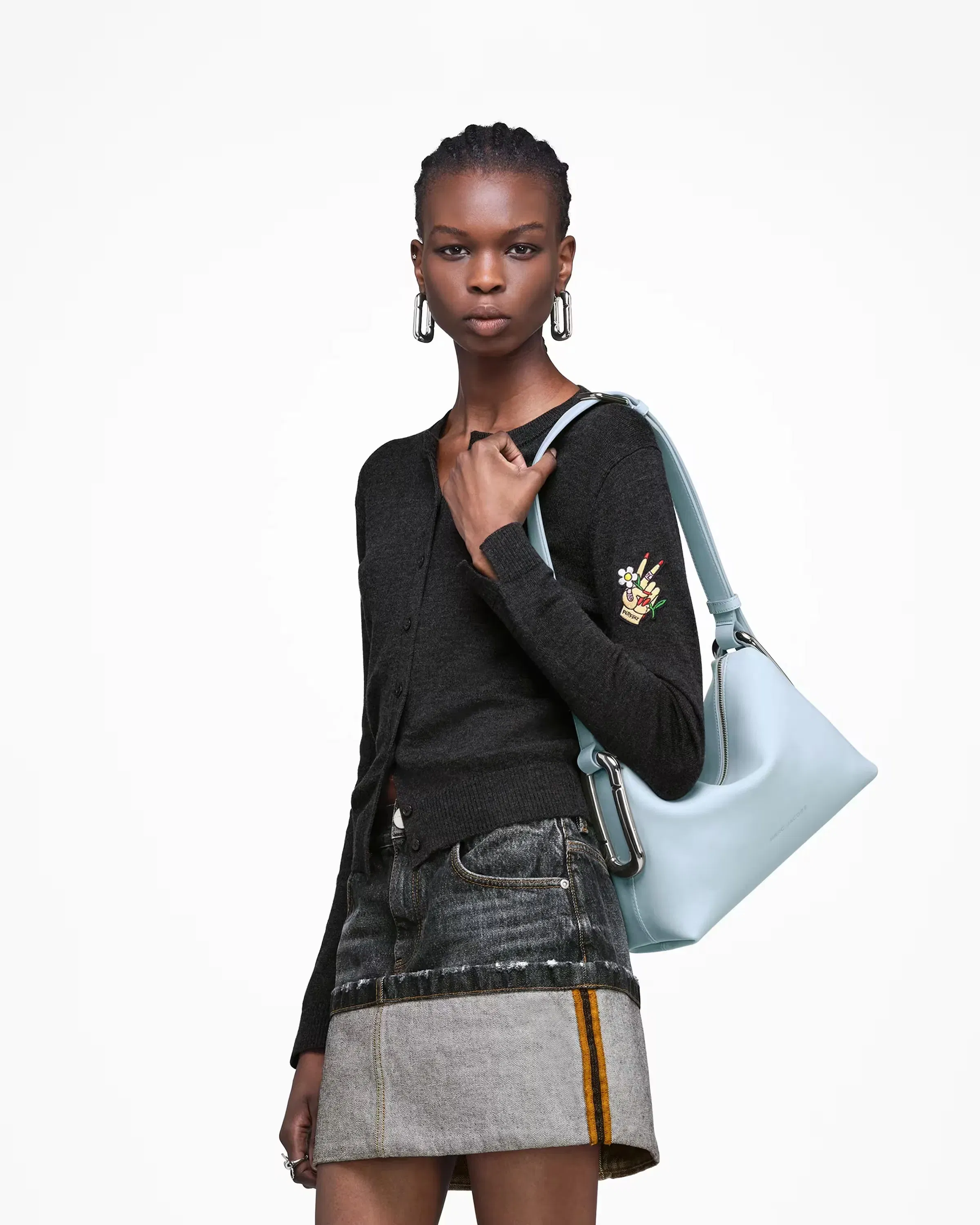 Marc Jacobs Scene Medium Shoulder Bag Blue Mist