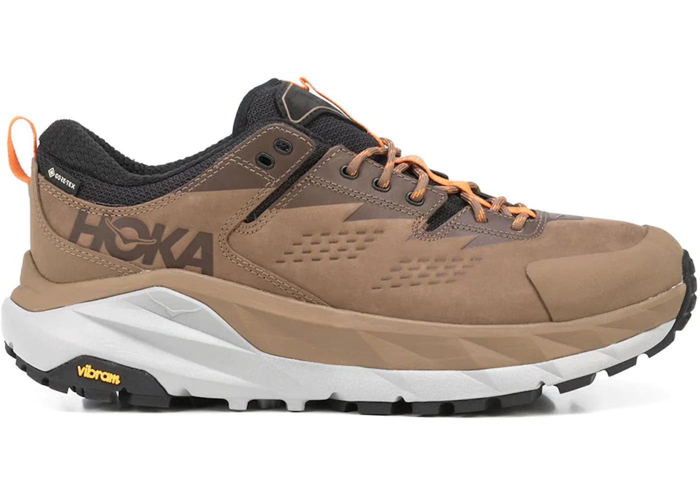 HOKA Kaha Low GORE-TEX Otter Persimmon Orange