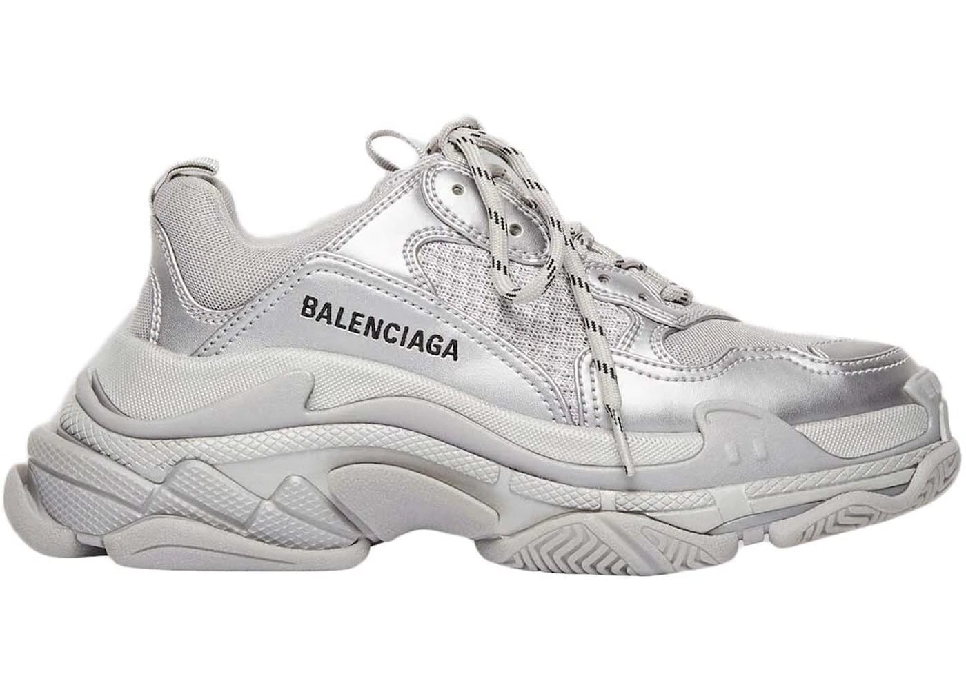 Balenciaga Triple S Silver Womens