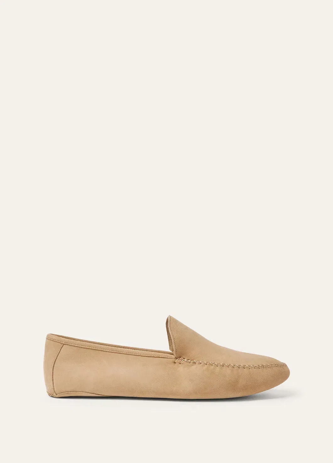 LoroPiana Maurice Slipper Peanut Butter