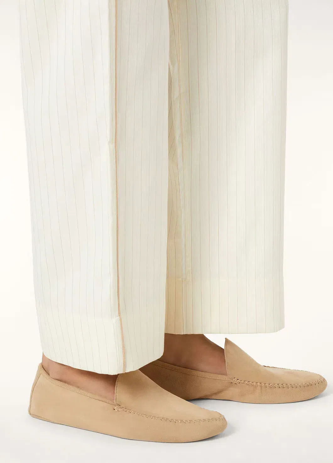 LoroPiana Maurice Slipper Peanut Butter