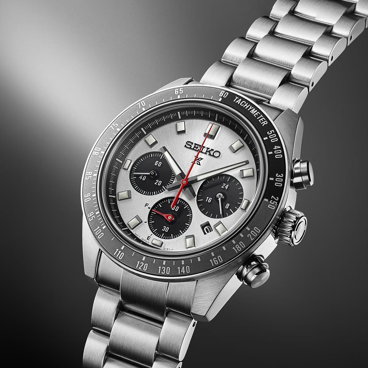 Seiko Prospex Speedtimer Go Large Solar Chronograph - White - SSC911P1