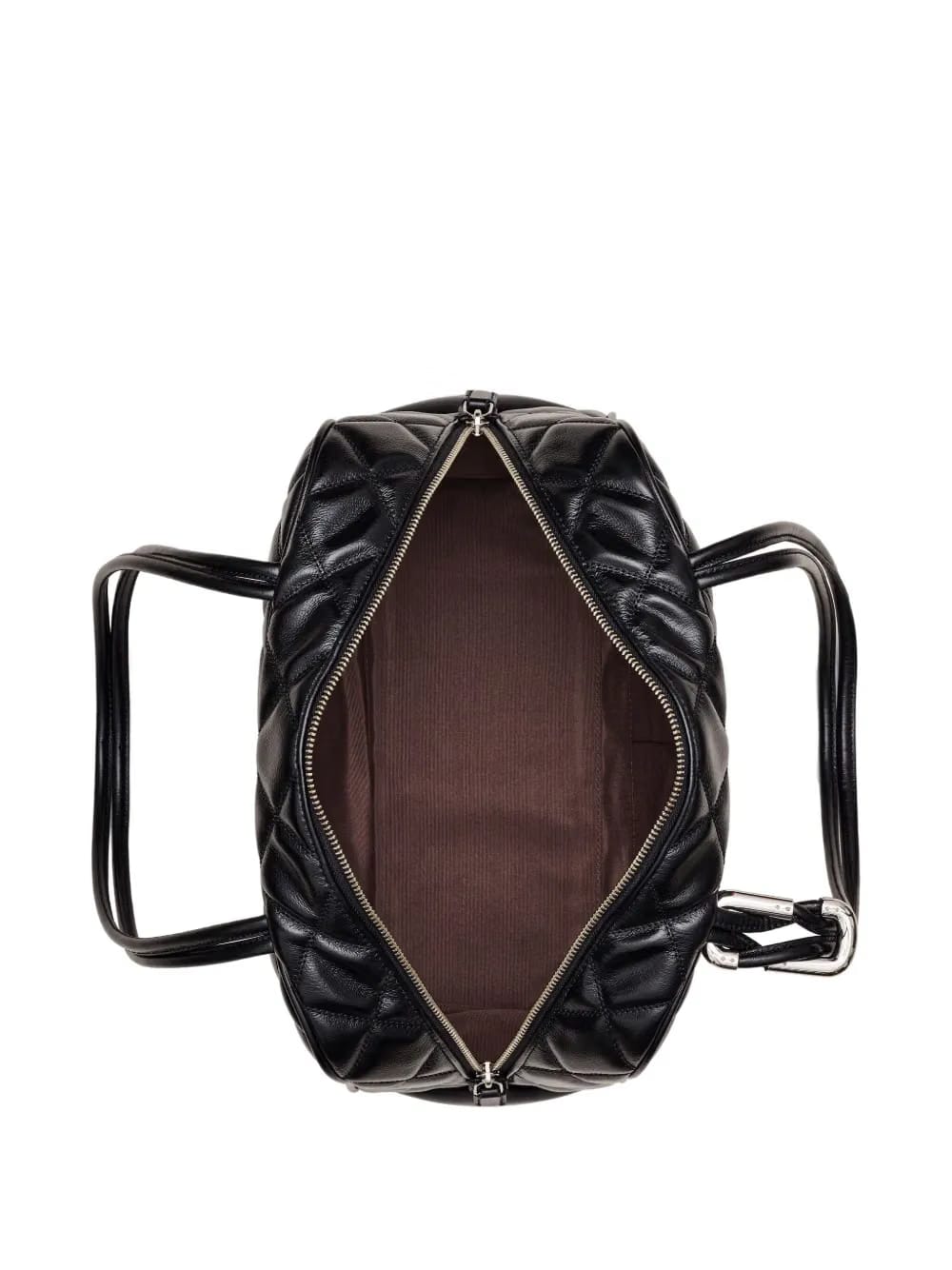 The Quilted Leather Dual Satchel bag