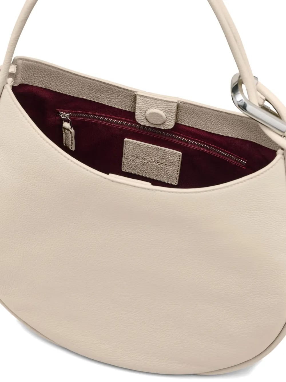 The Leather Crescent Large Dual shoulder bag