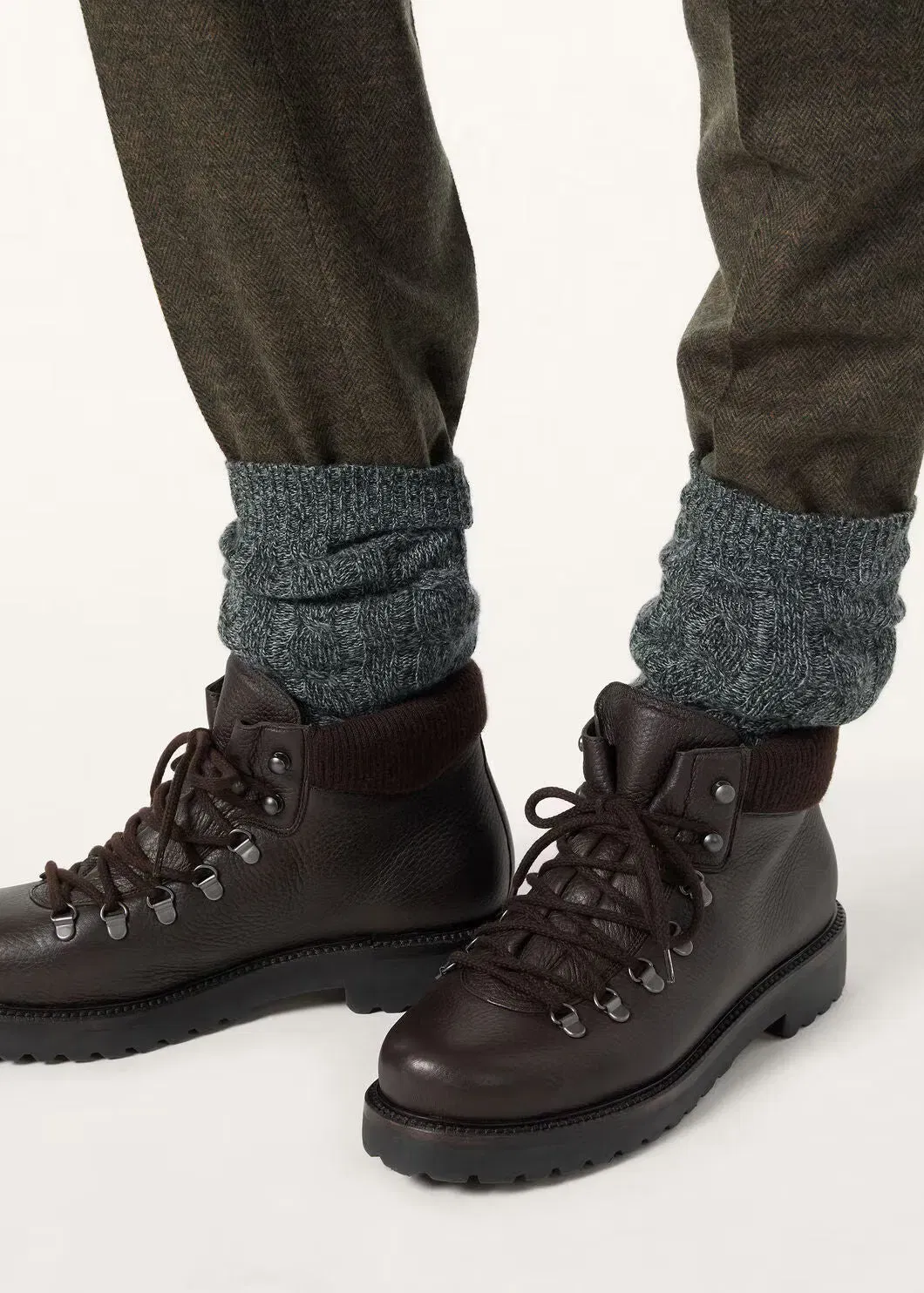 LoroPiana New Laax Walk Ankle Boot Espresso