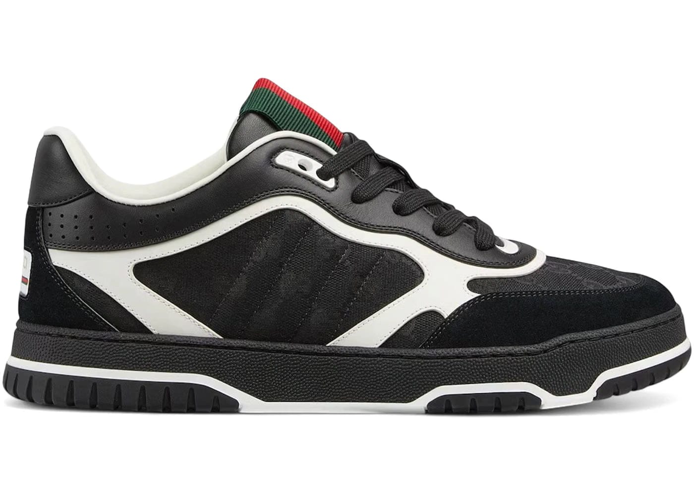 Gucci Re-Web Sneaker Black Gg Canvas
