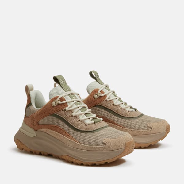 Timberland Motion Access Waterproof Sneaker Beige Mesh Women'S