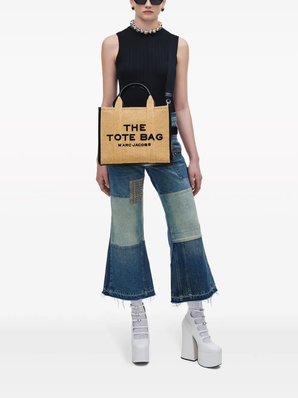 The Medium Woven tote bag