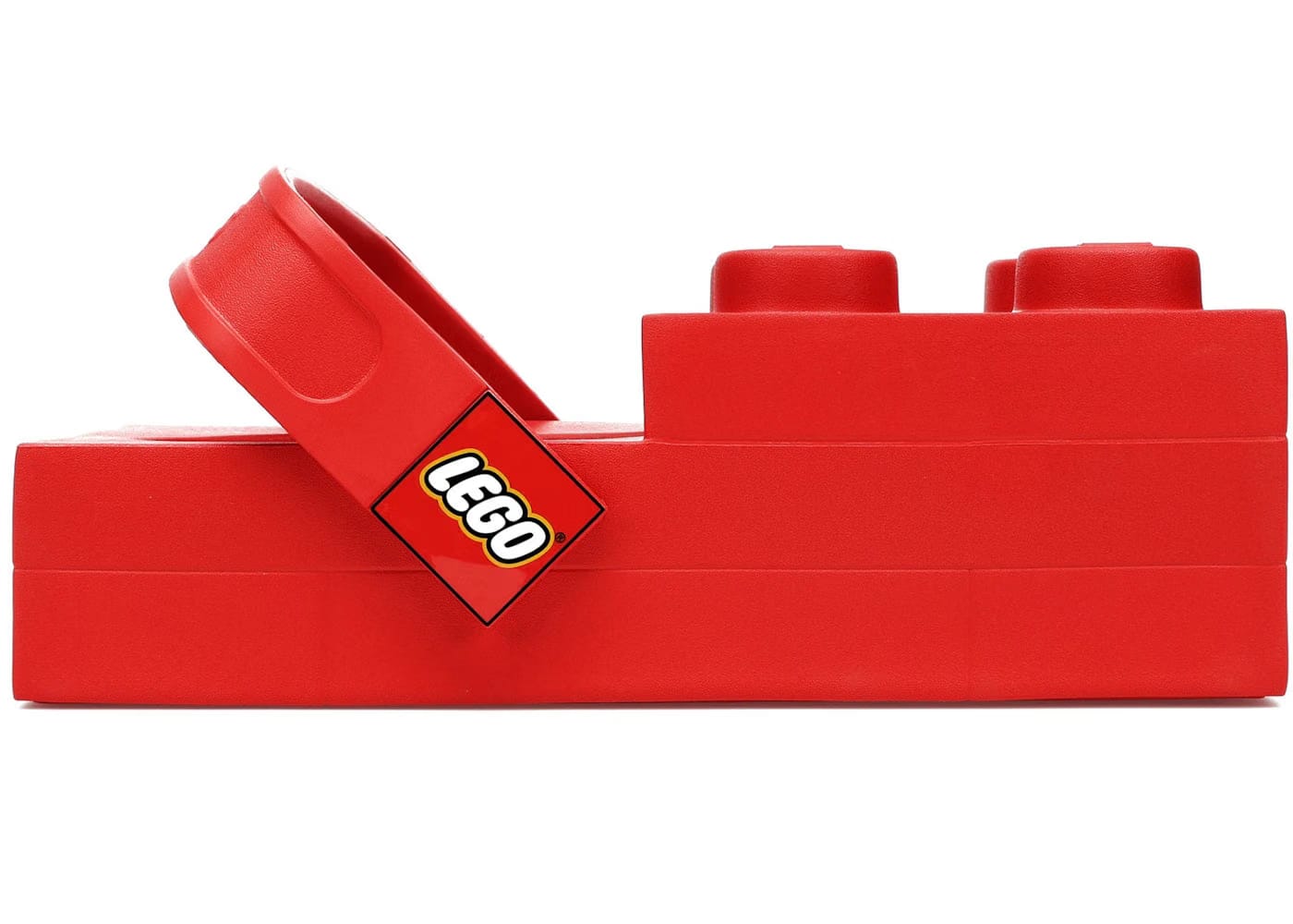 Lego x Crocs Brick Clog 'Bright Red'