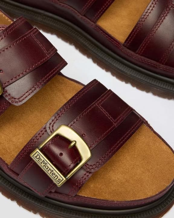 Dr Martens San Two Strap - Cherry Red