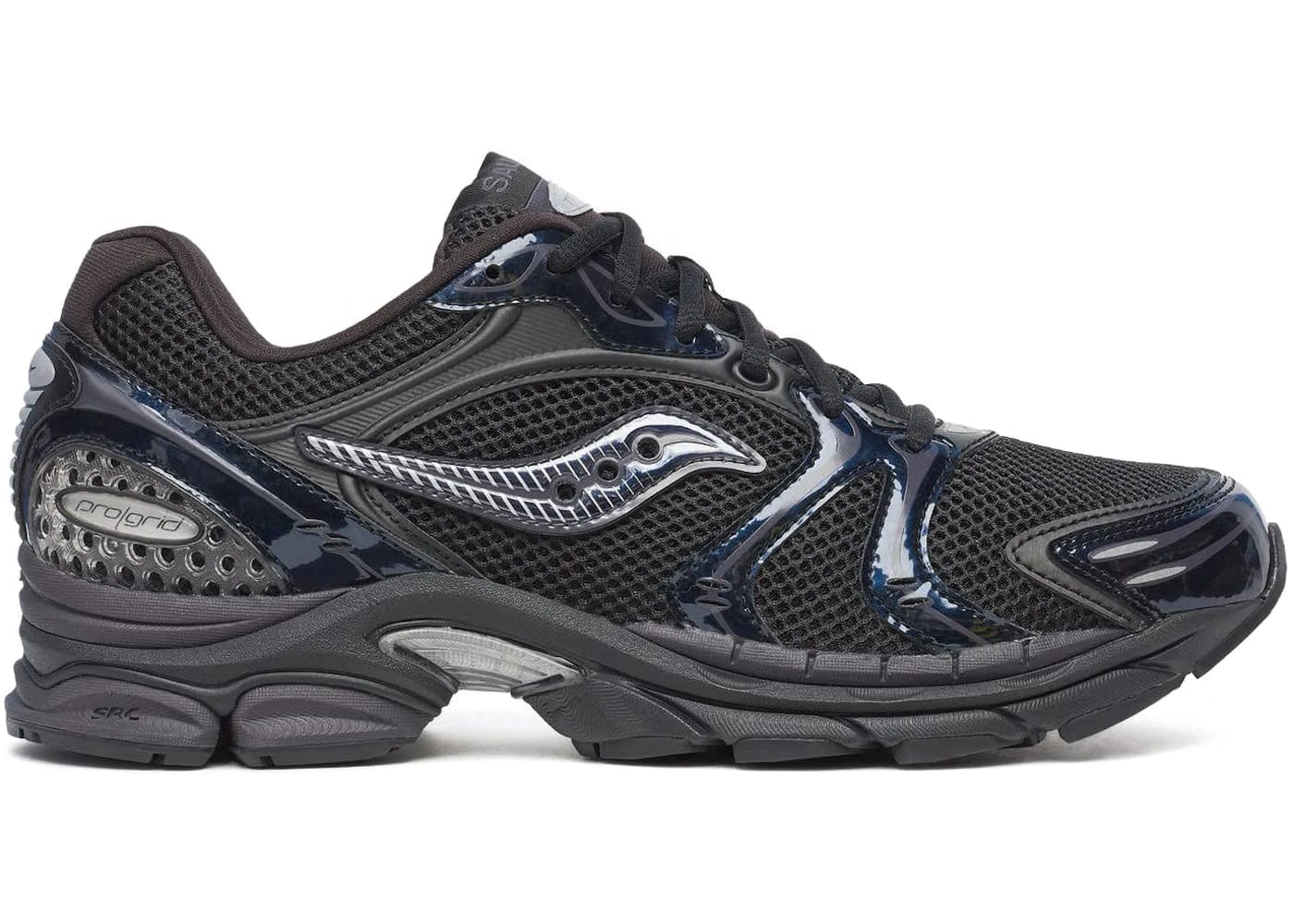Saucony Progrid Triumph 4 Chroma Black Navy Womens