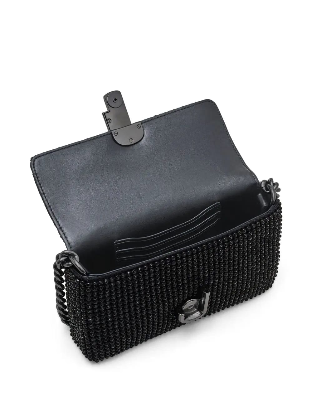 The Rhinestone J Marc Mini shoulder bag