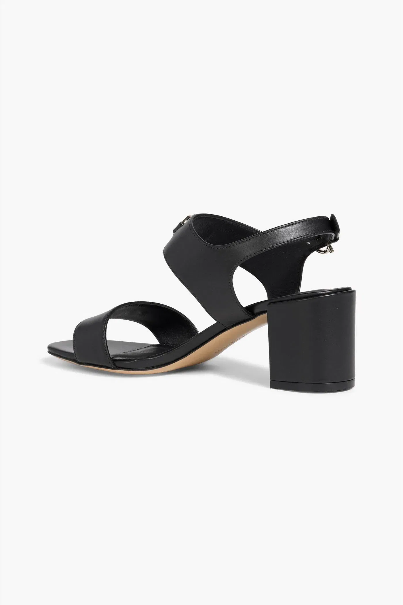 Ferragamo Cayla Leather Sandals Black Women's