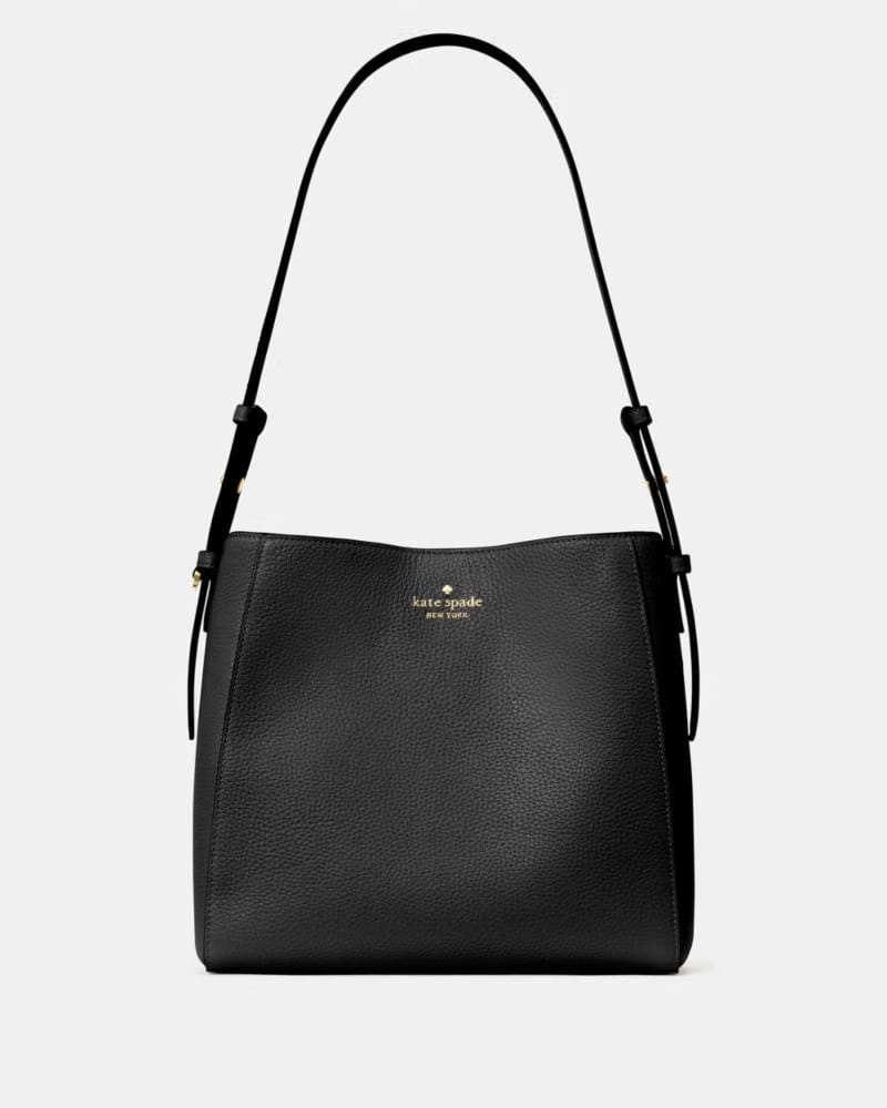 KateSpade Juliette Medium Bucket Bag Black